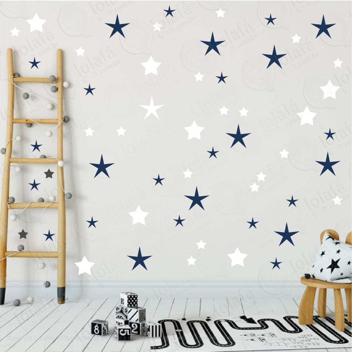estrelas adesivos para quarto de bebê mod:22