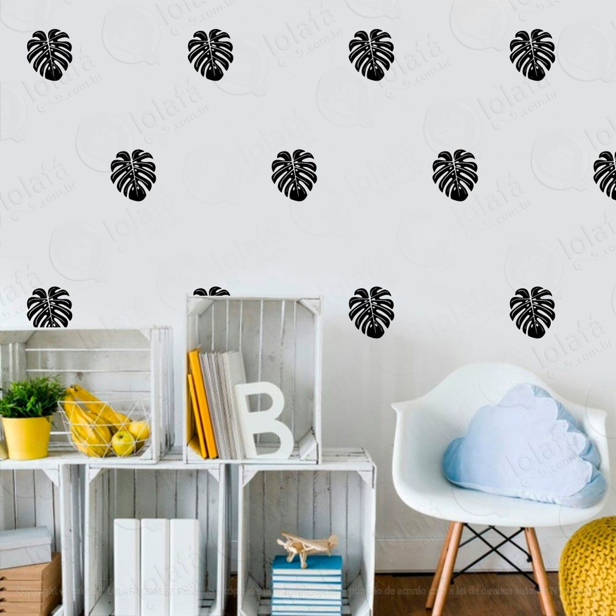costela de adão adesivos para quarto de bebê mod:1013