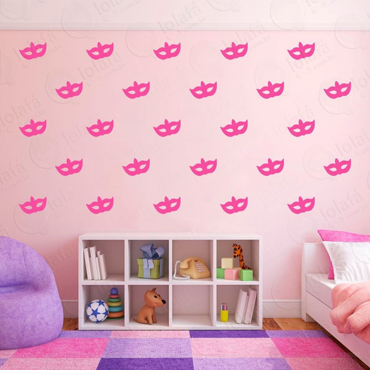 máscaras adesivos para quarto de bebê mod:1051