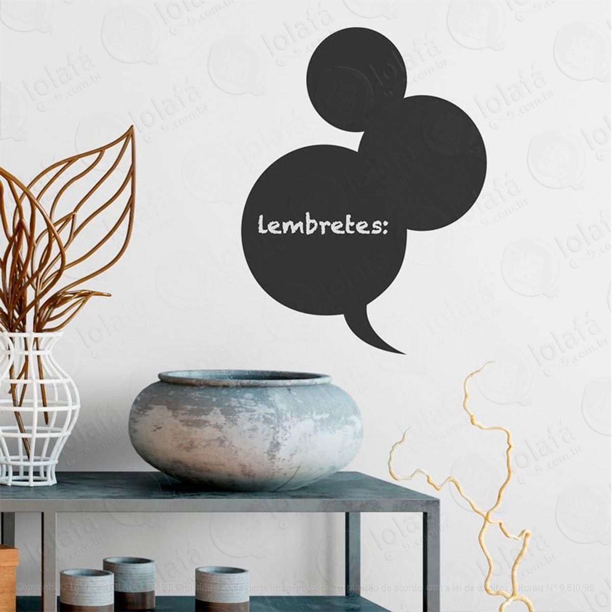balão adesivos lousa mod:179