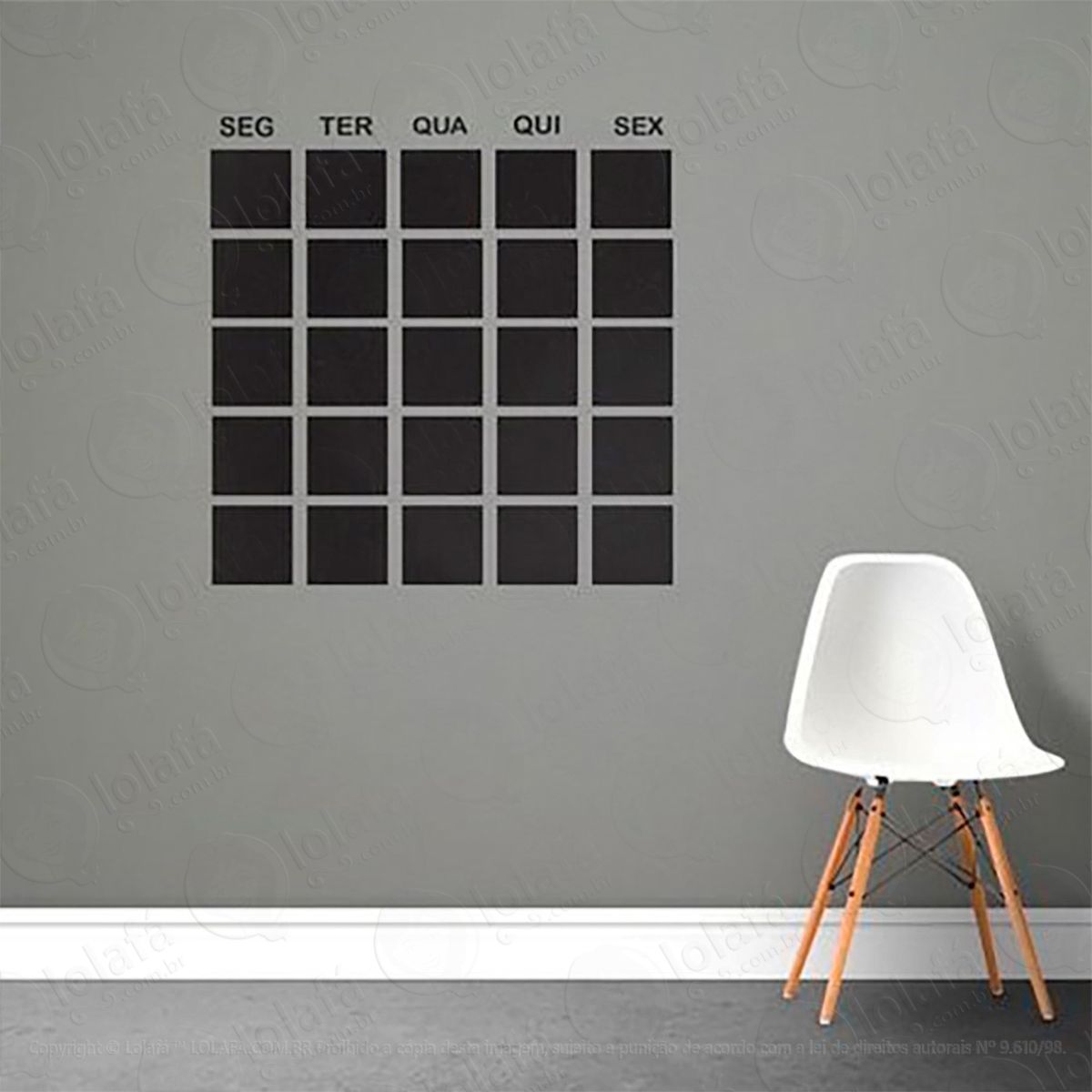 calendário adesivos lousa mod:261
