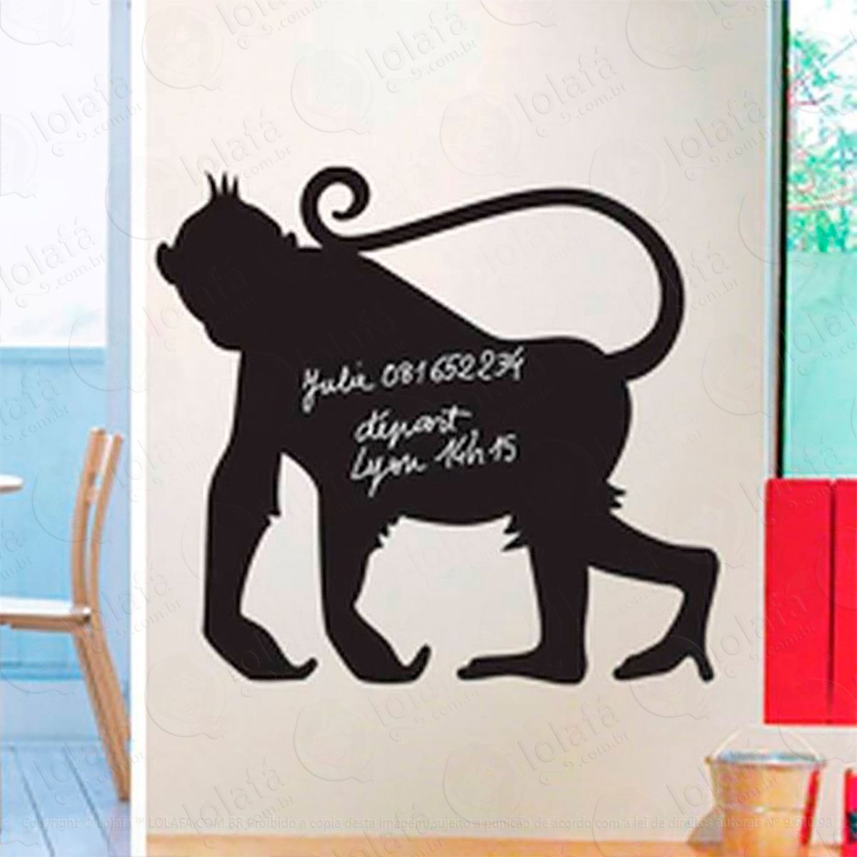 macaco adesivos lousa mod:275