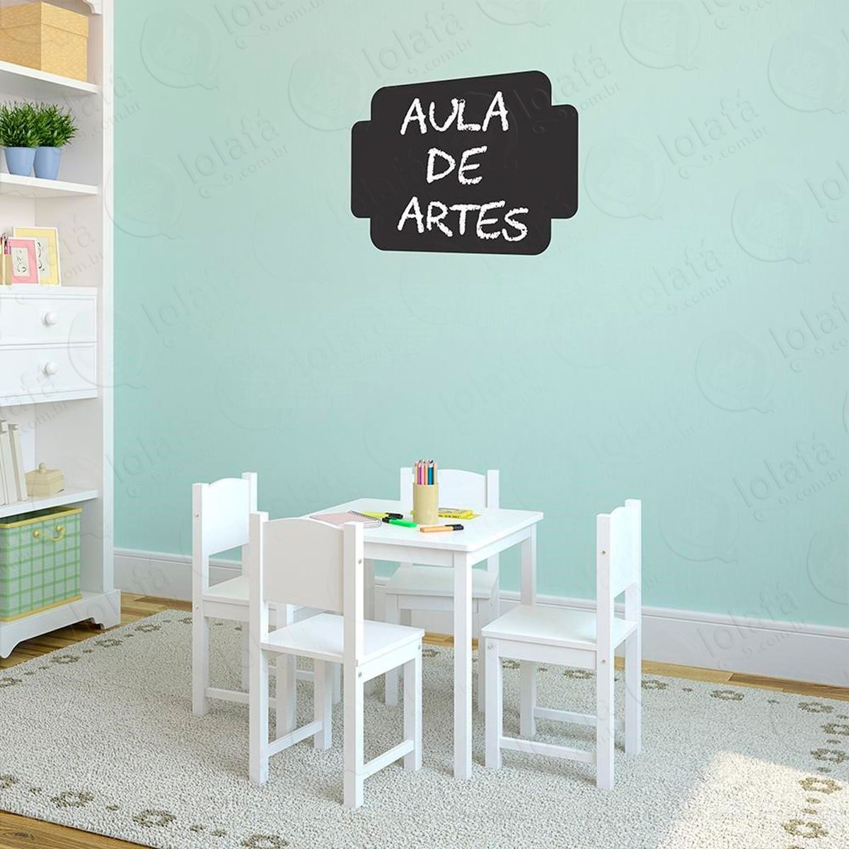 moldura adesivos lousa mod:305