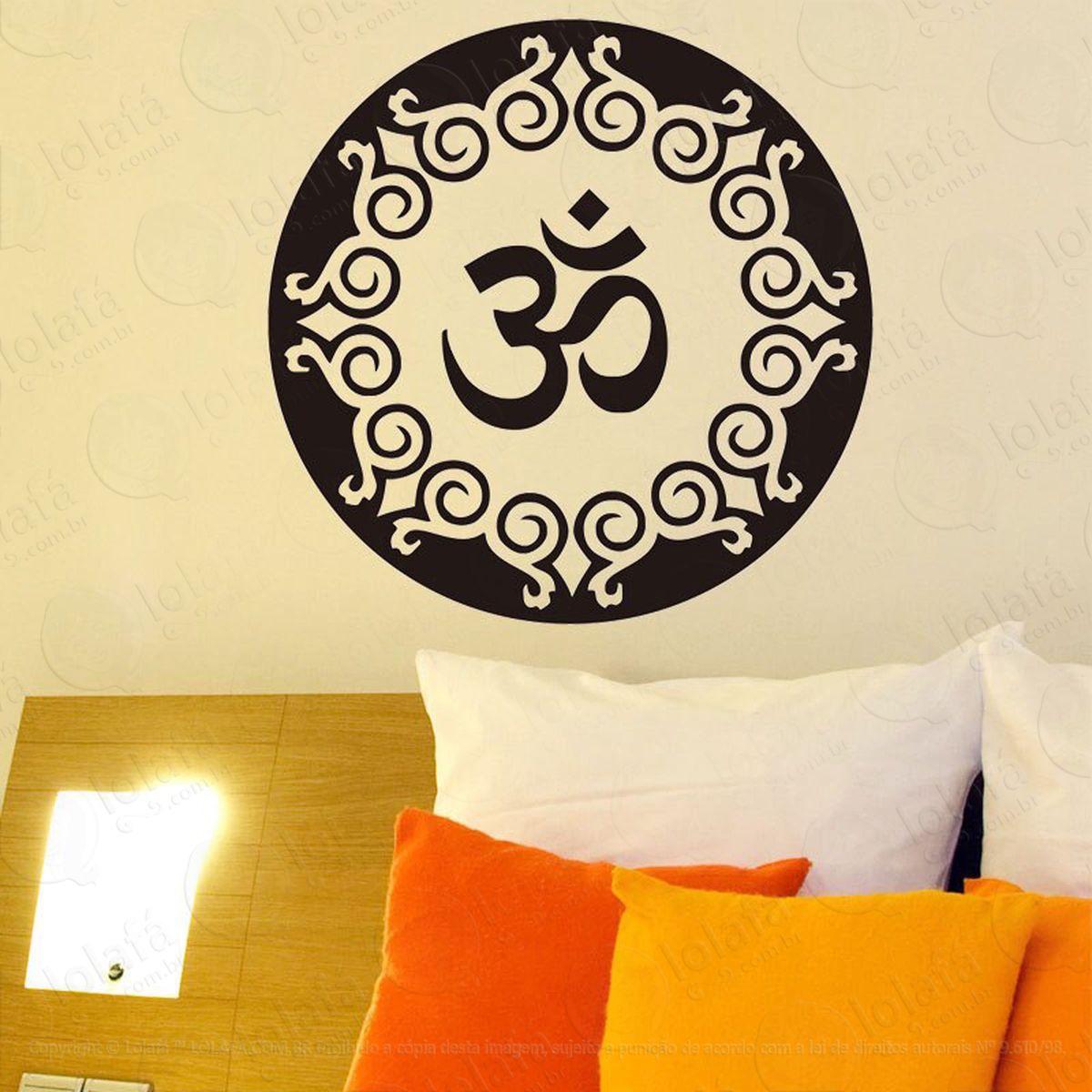 mandala para equilíbrio do corpo e alma adesivos de mandalas mod:65