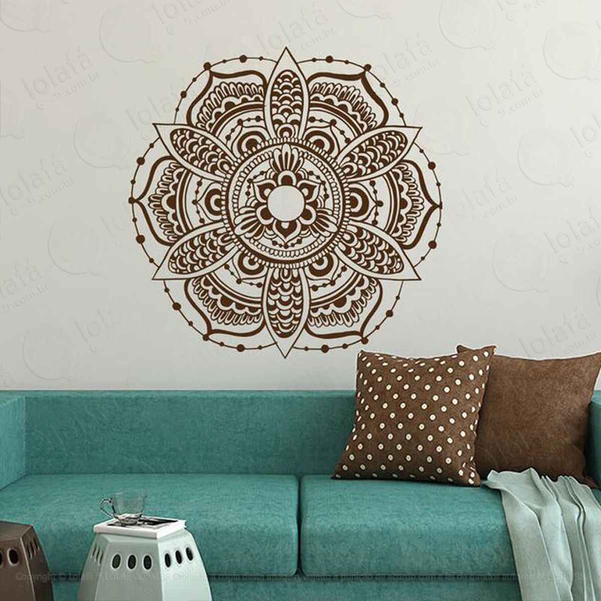 mandala do autoconhecimento adesivos de mandalas mod:77
