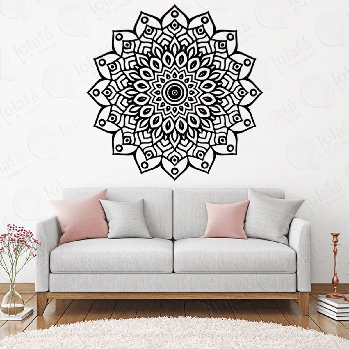 mandala mentalize que realiza adesivos de mandalas mod:90