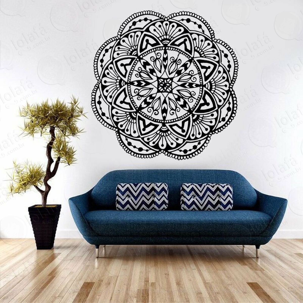 mandala para harmonia interior adesivos de mandalas mod:91