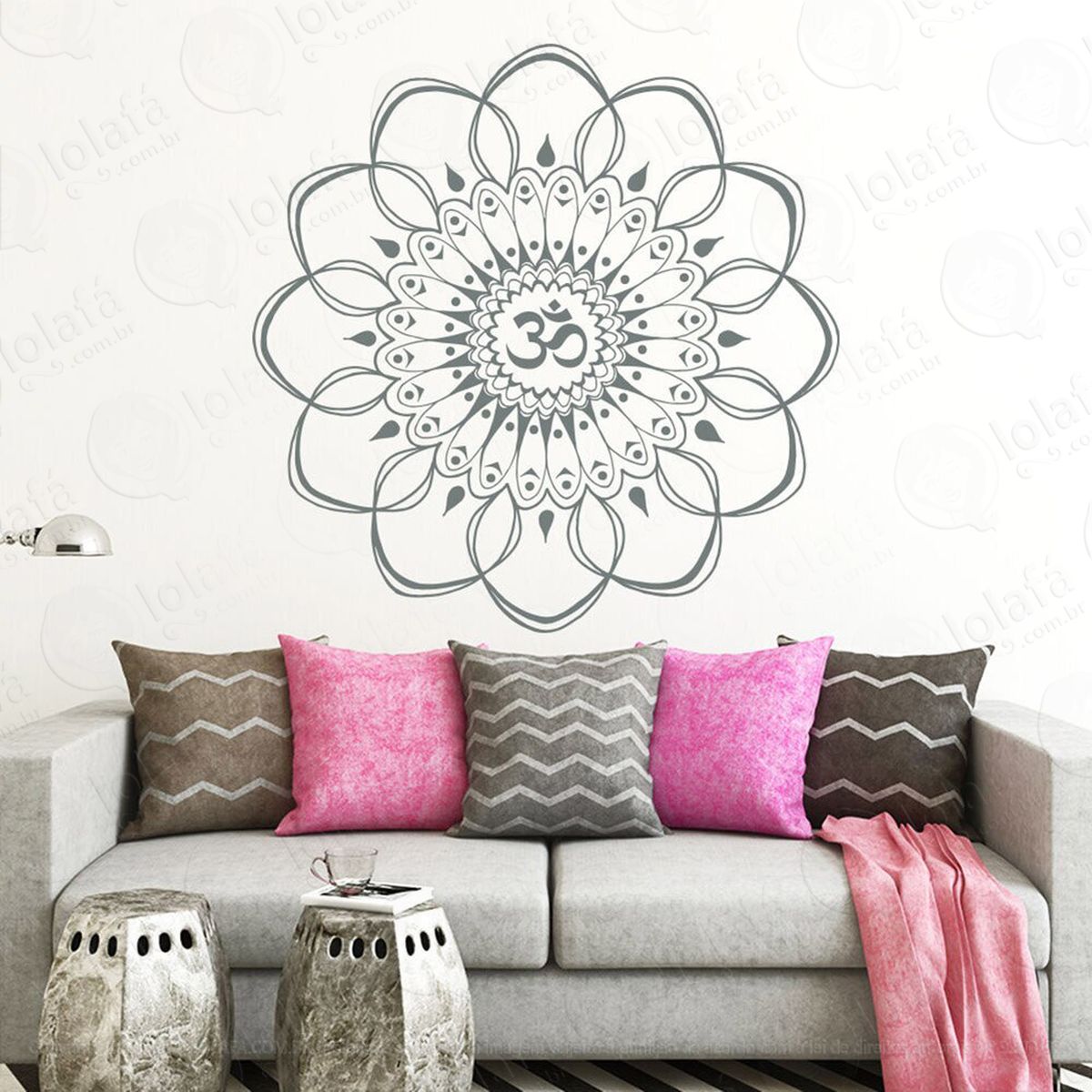 mandala para equilíbrio do universo interior adesivos de mandalas mod:112