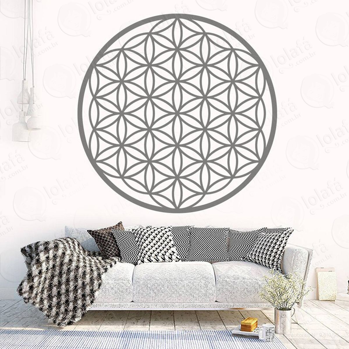 mandala para filtrar as energias negativas adesivos de mandalas mod:116