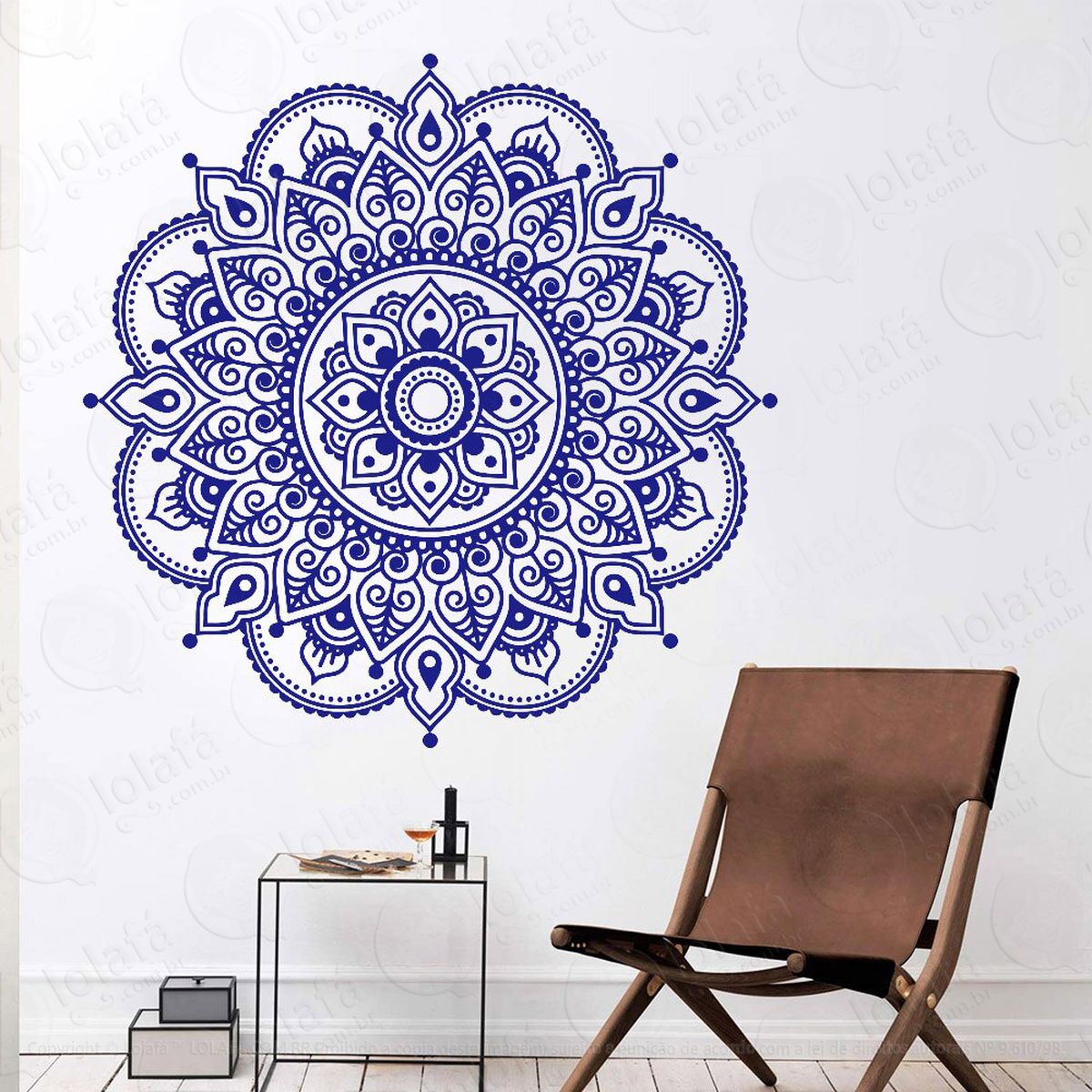 mandala para abrir caminhos adesivos de mandalas mod:120