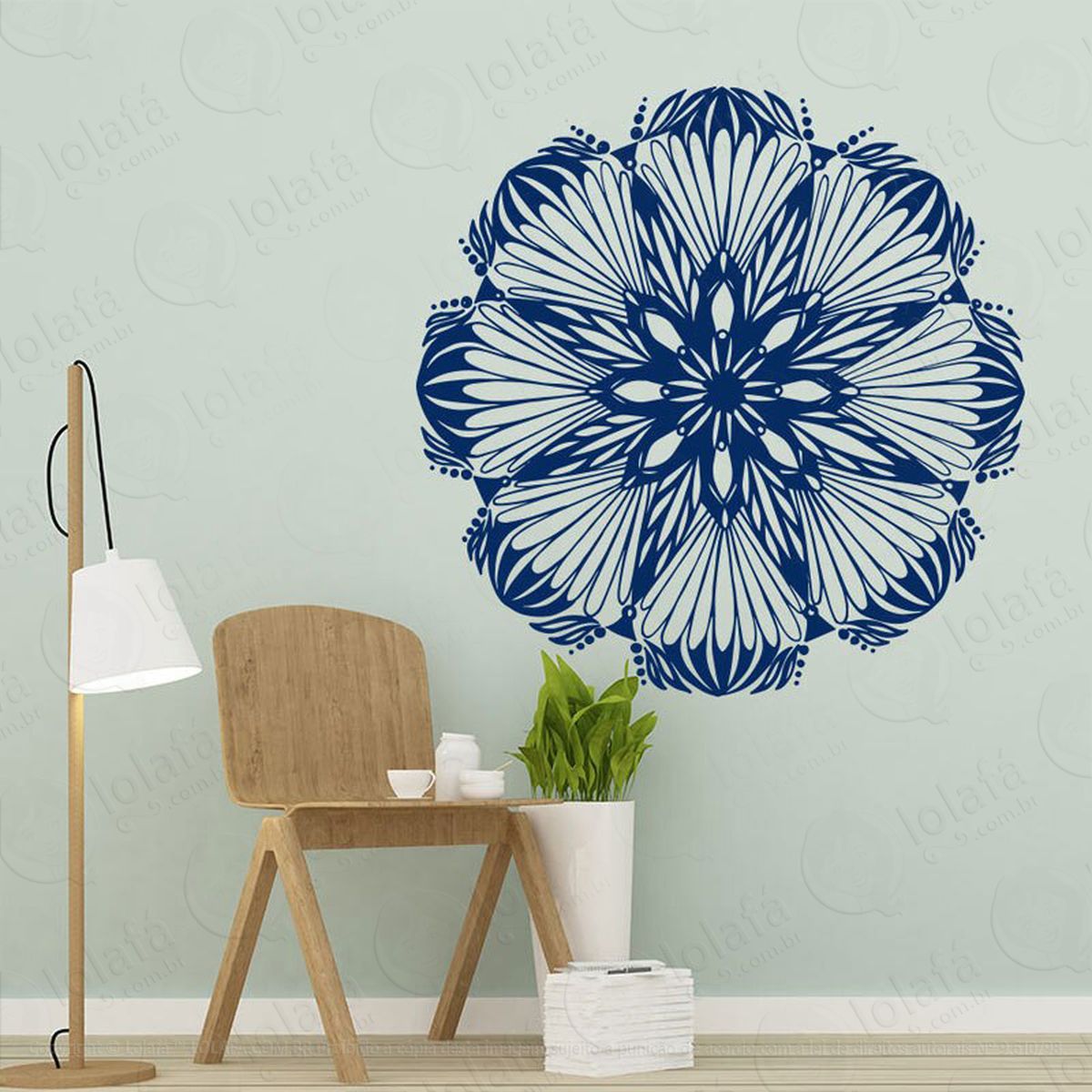 mandala da força interior adesivos de mandalas mod:191