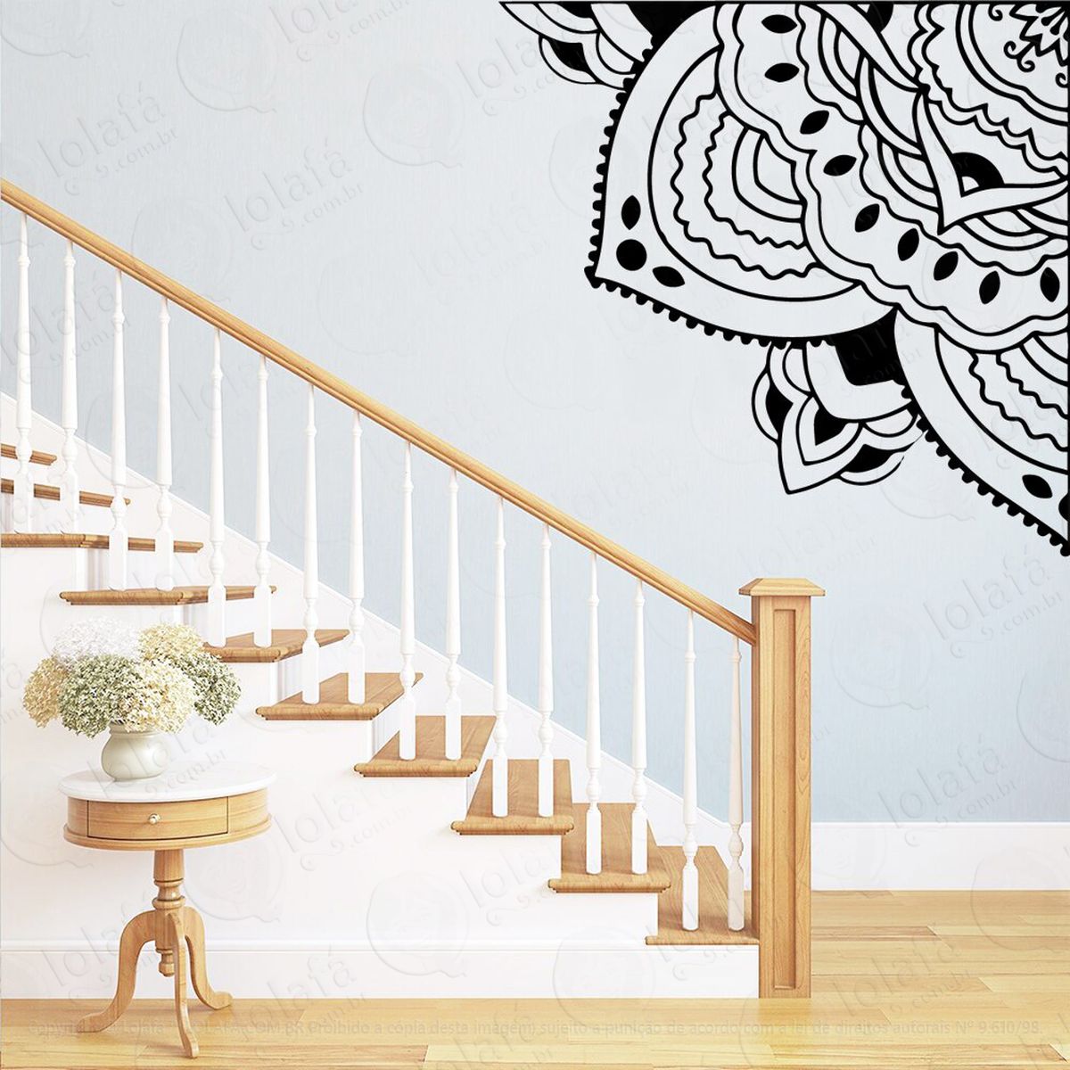 mandala para cultivar o equilíbrio adesivos de mandalas mod:216