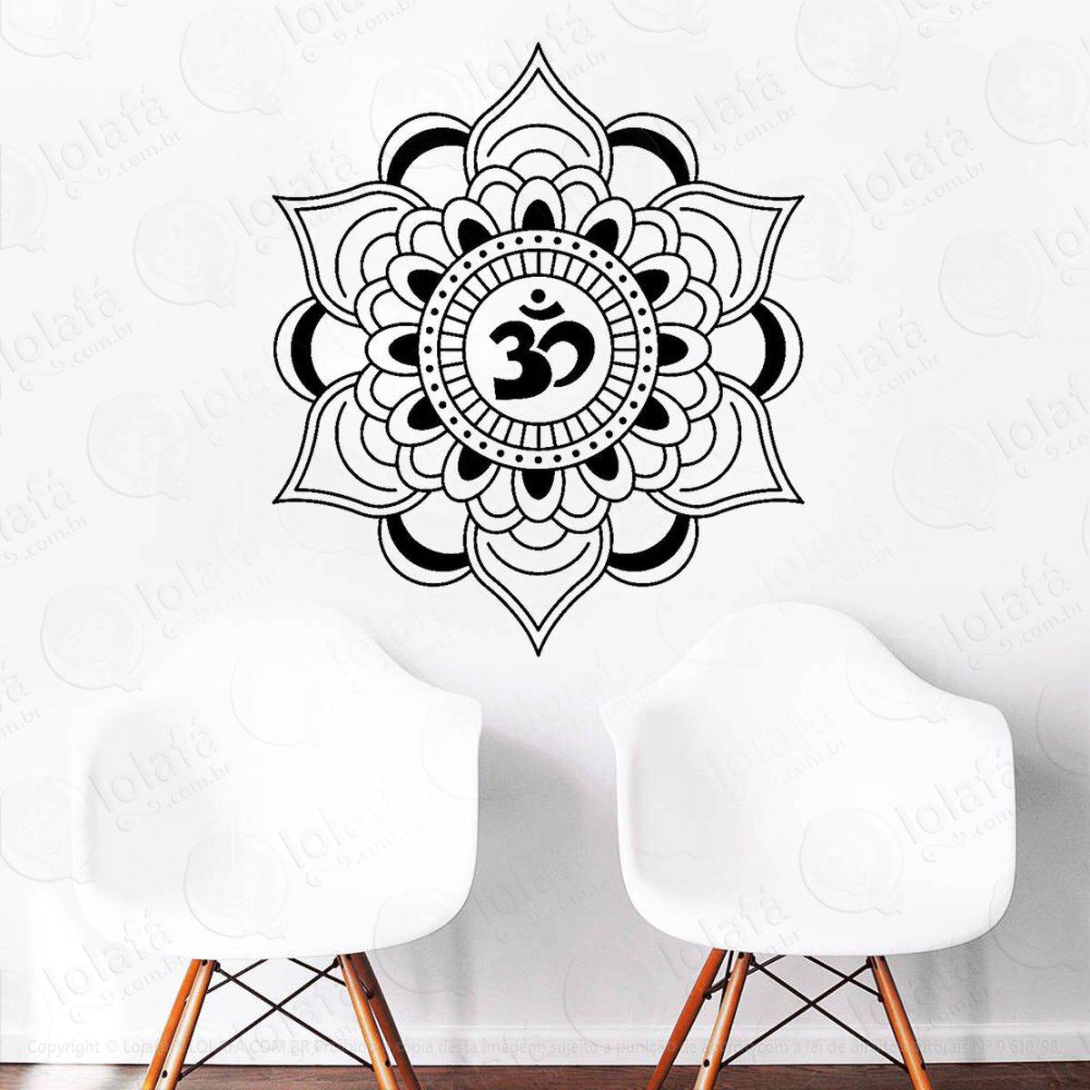 mandala para equilíbrio do universo interior adesivos de mandalas mod:243