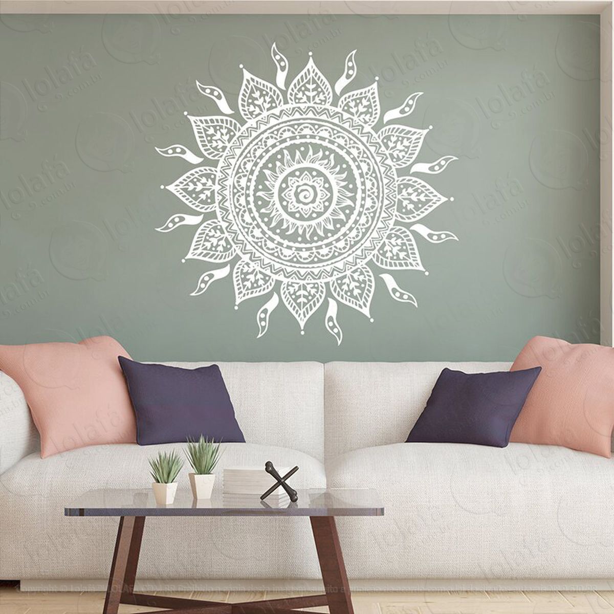 mandala da energia astral adesivos de mandalas mod:261