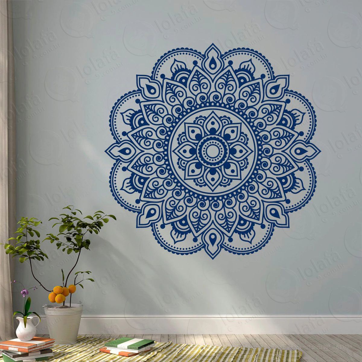 mandala para abrir caminhos adesivos de mandalas mod:332