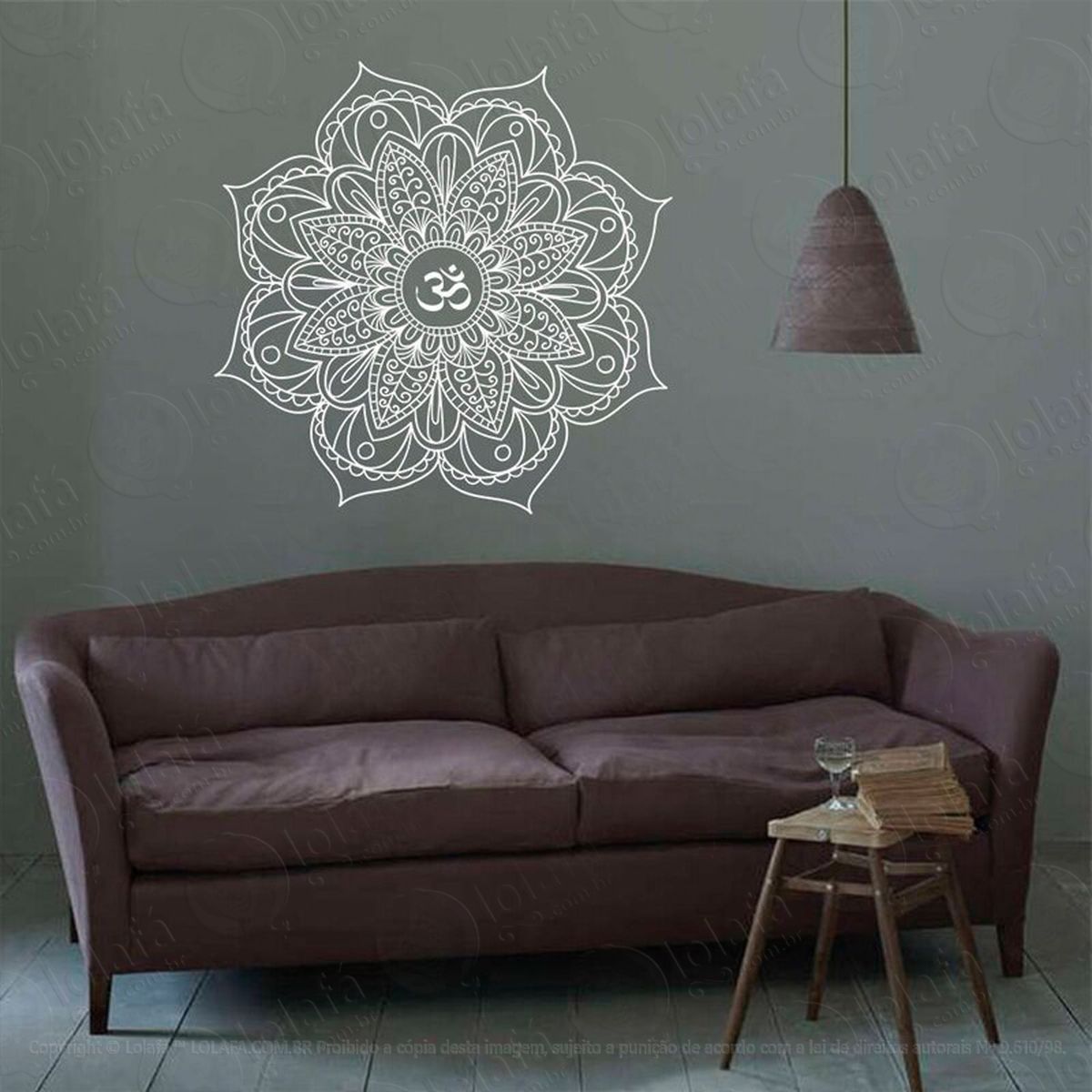 mandala para cultivar a essência da vida adesivos de mandalas mod:353