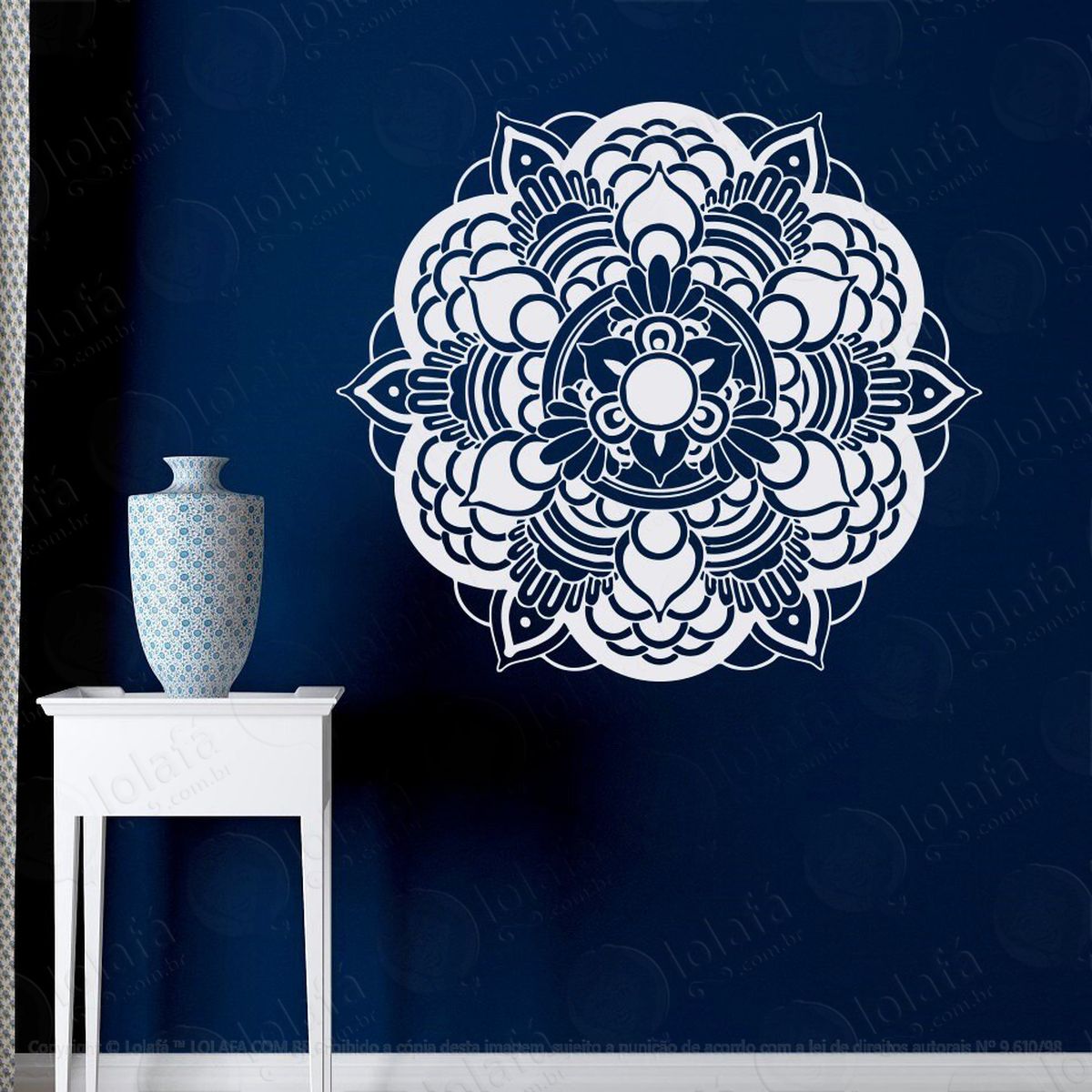 mandala seja energia adesivos de mandalas mod:574