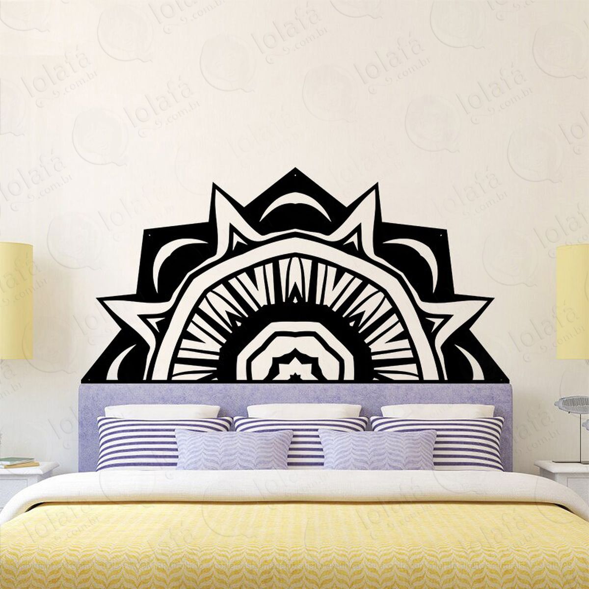 mandala para cultivar a paciência adesivos de mandalas mod:629