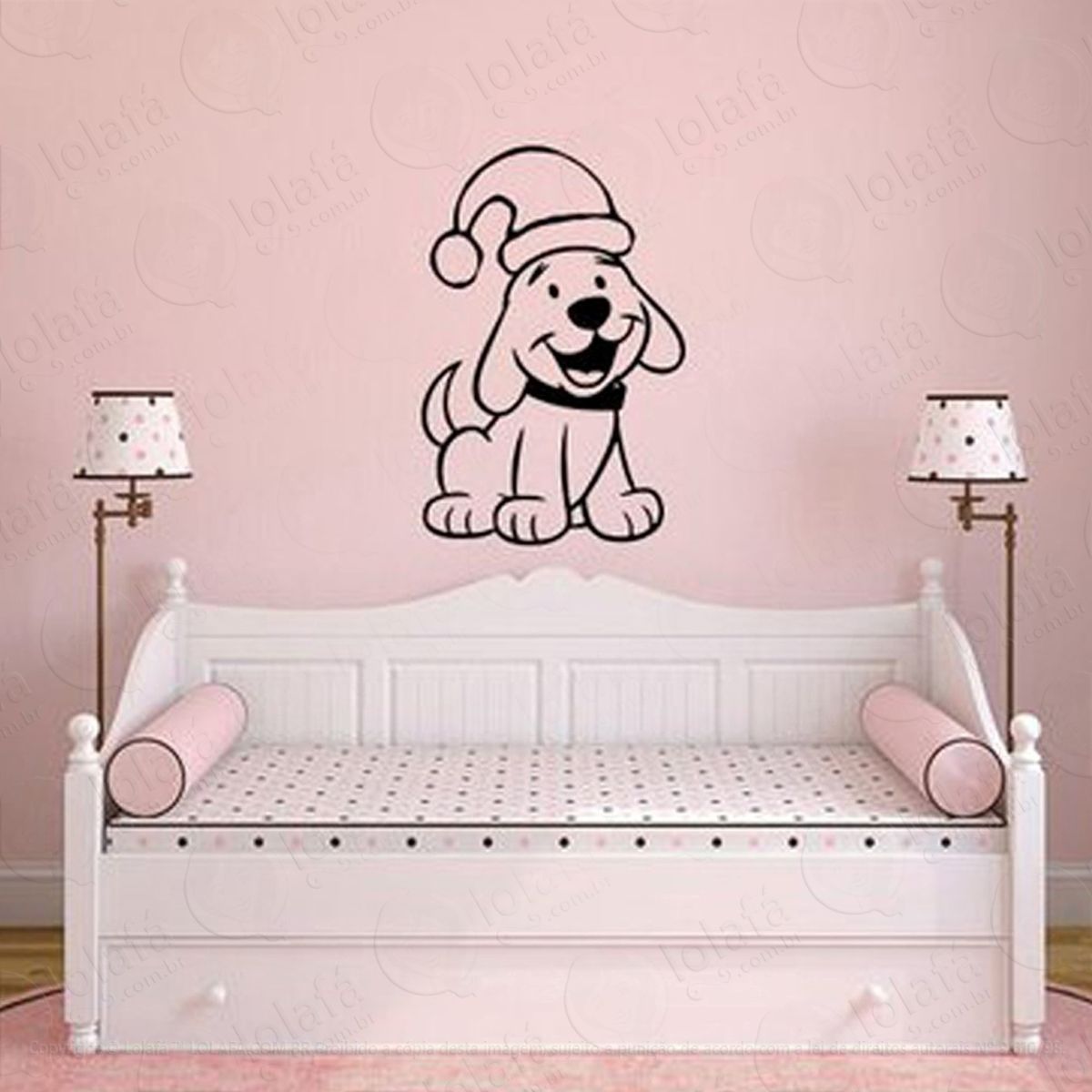 cachorrinho adesivos de natal mod:65