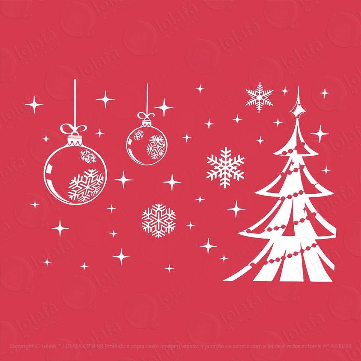 Árvore adesivos de natal mod:77