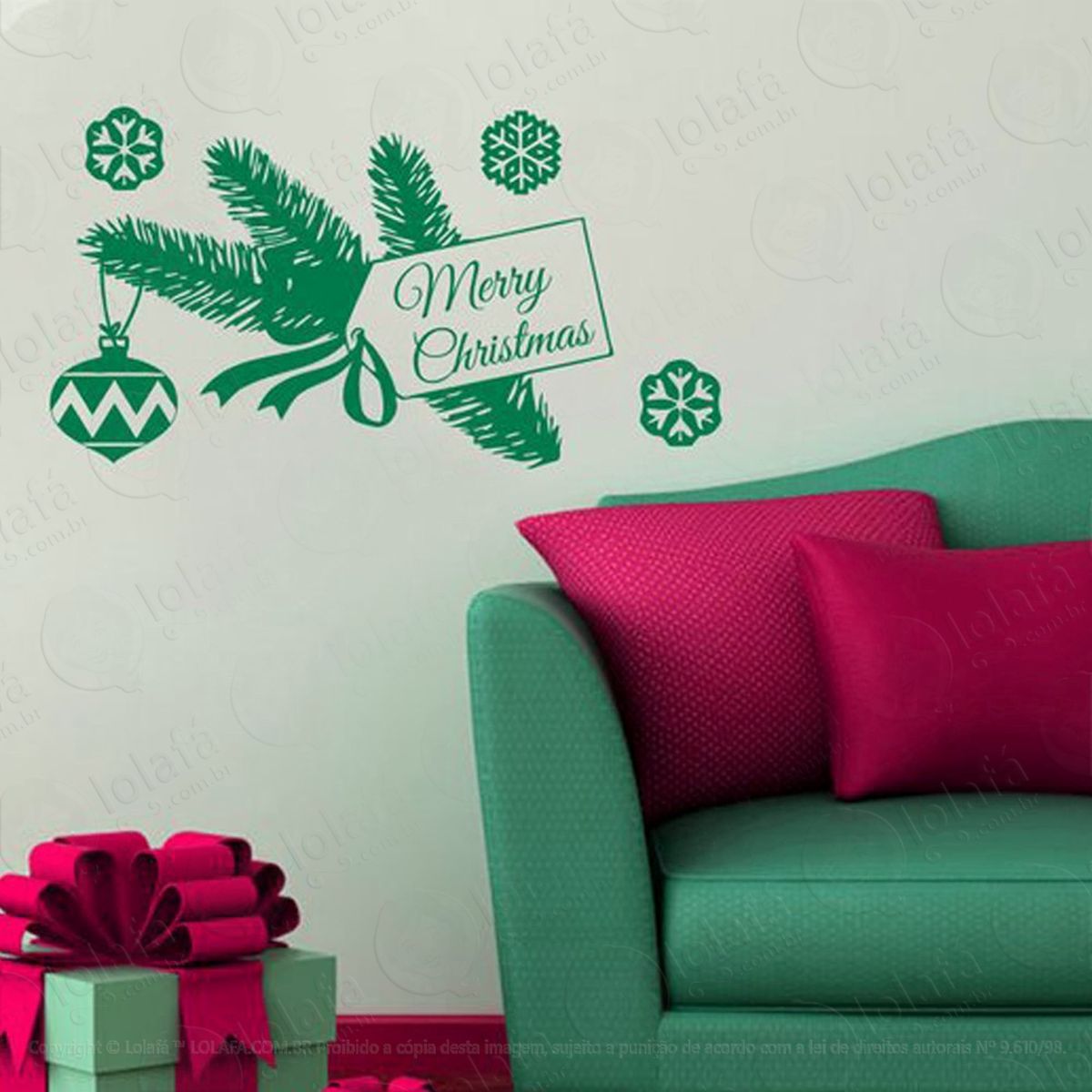 desejo adesivos de natal mod:82