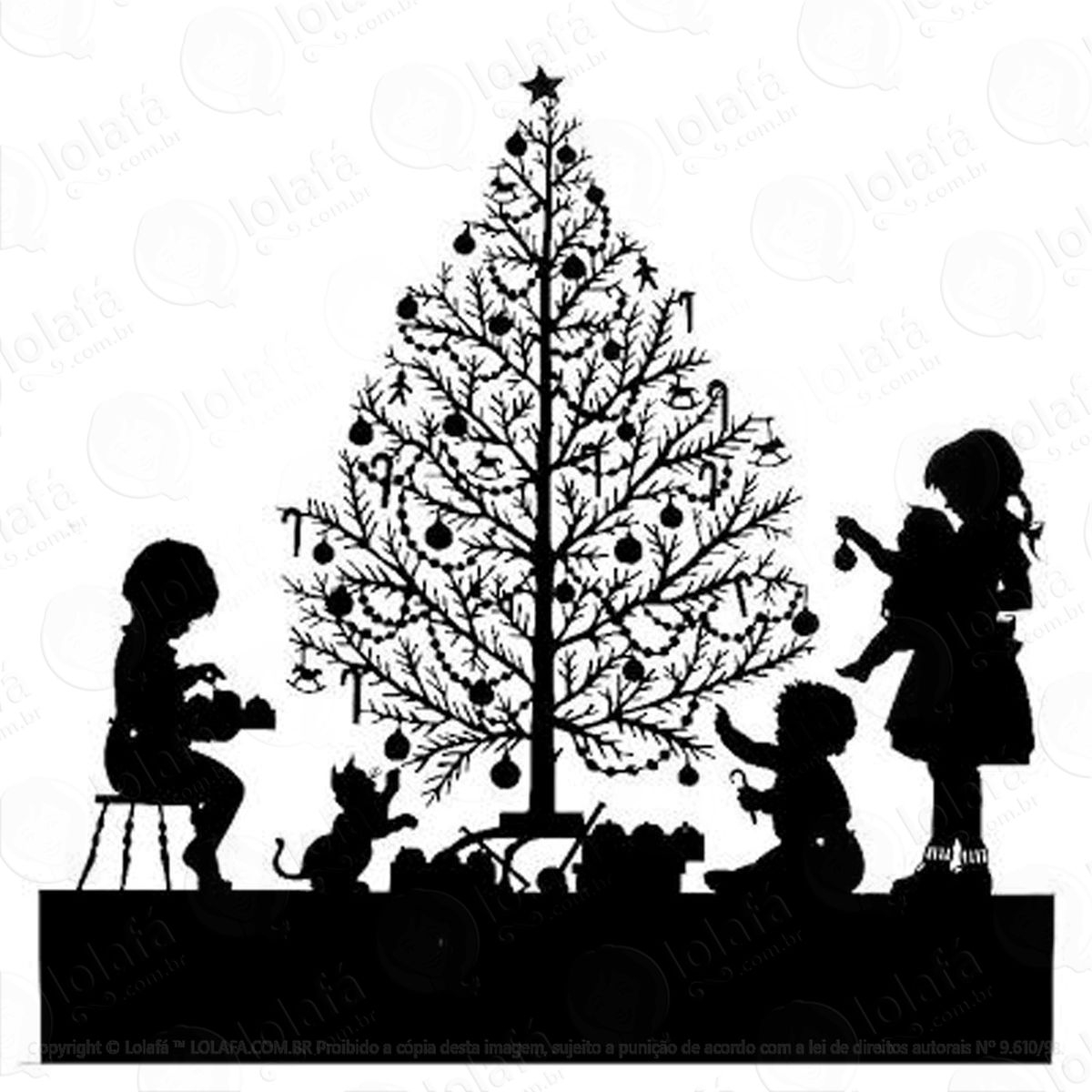 família adesivos de natal mod:90