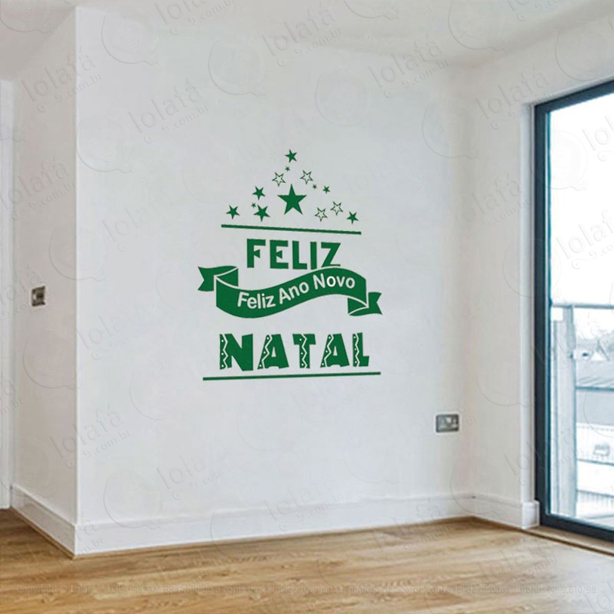 frase adesivos de natal mod:102