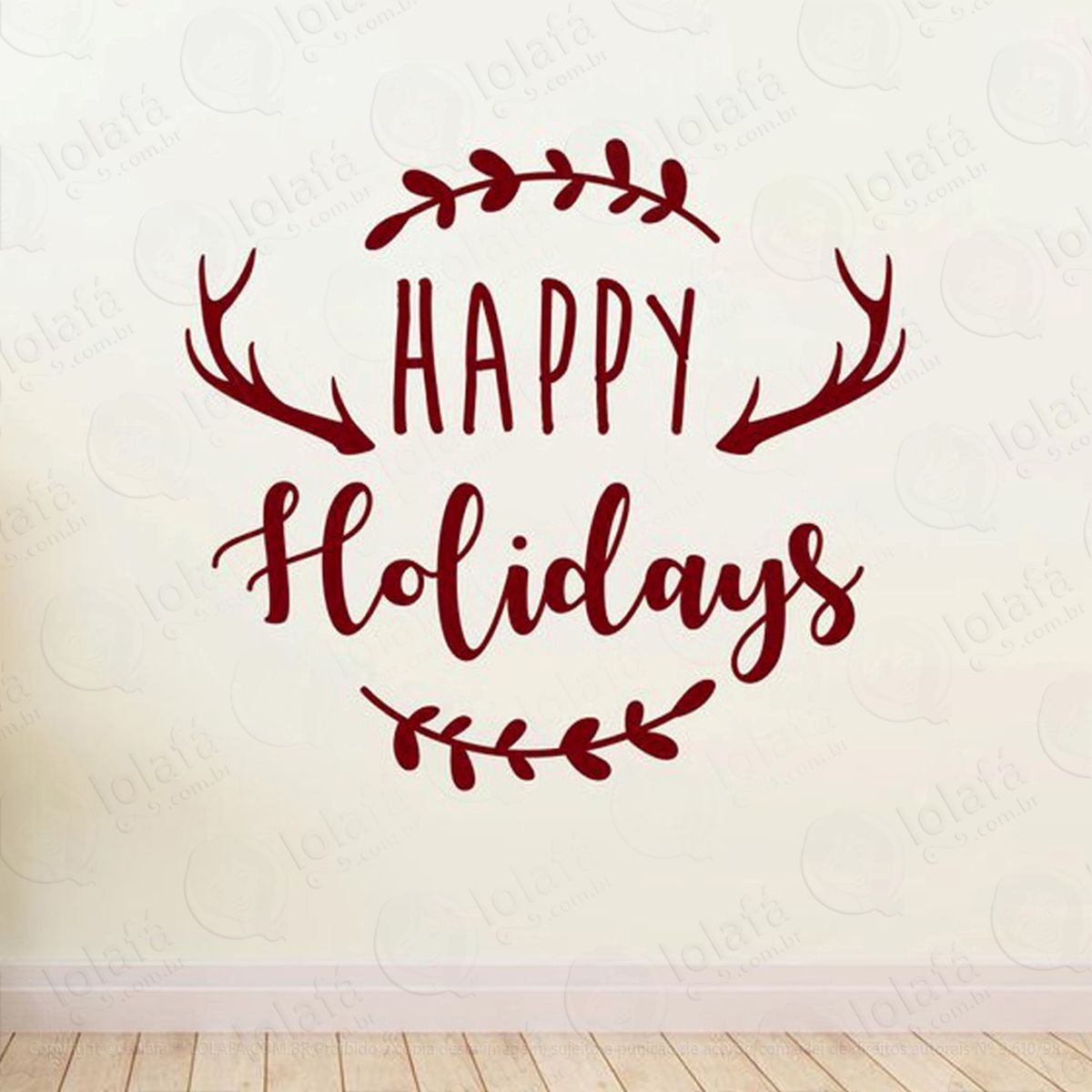 temporada de festas adesivos de natal mod:111