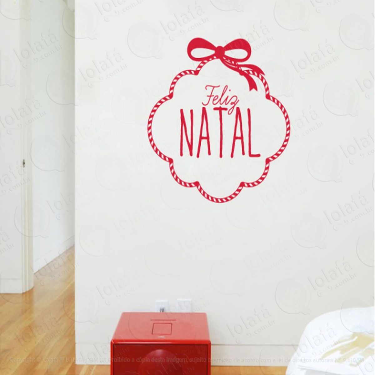guirlanda adesivos de natal mod:118
