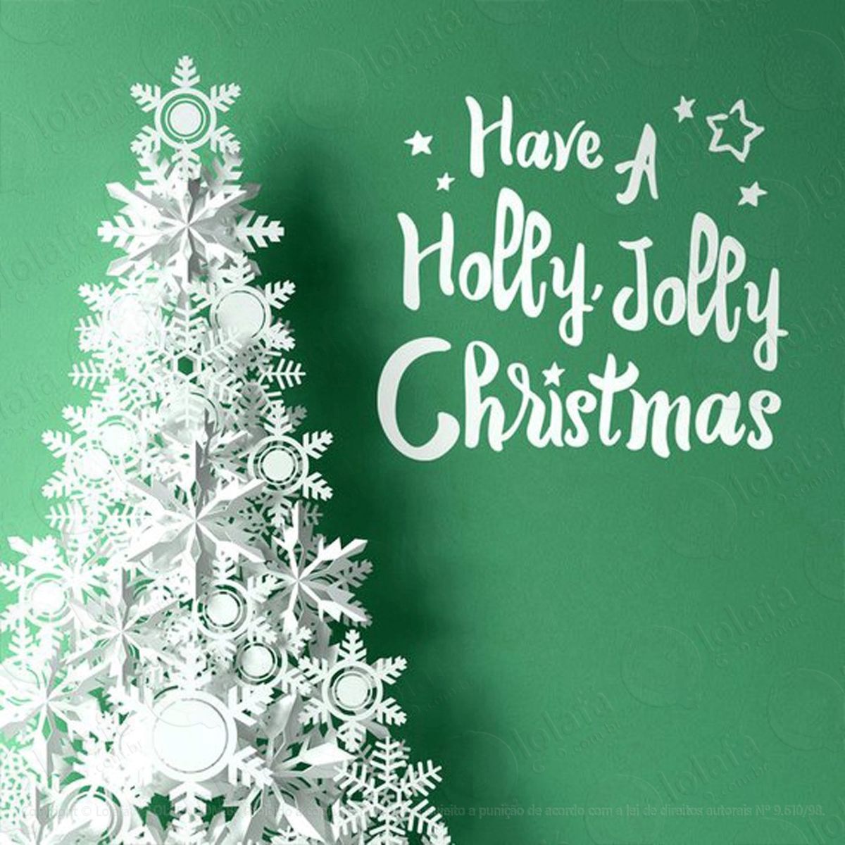 frase adesivos de natal mod:138