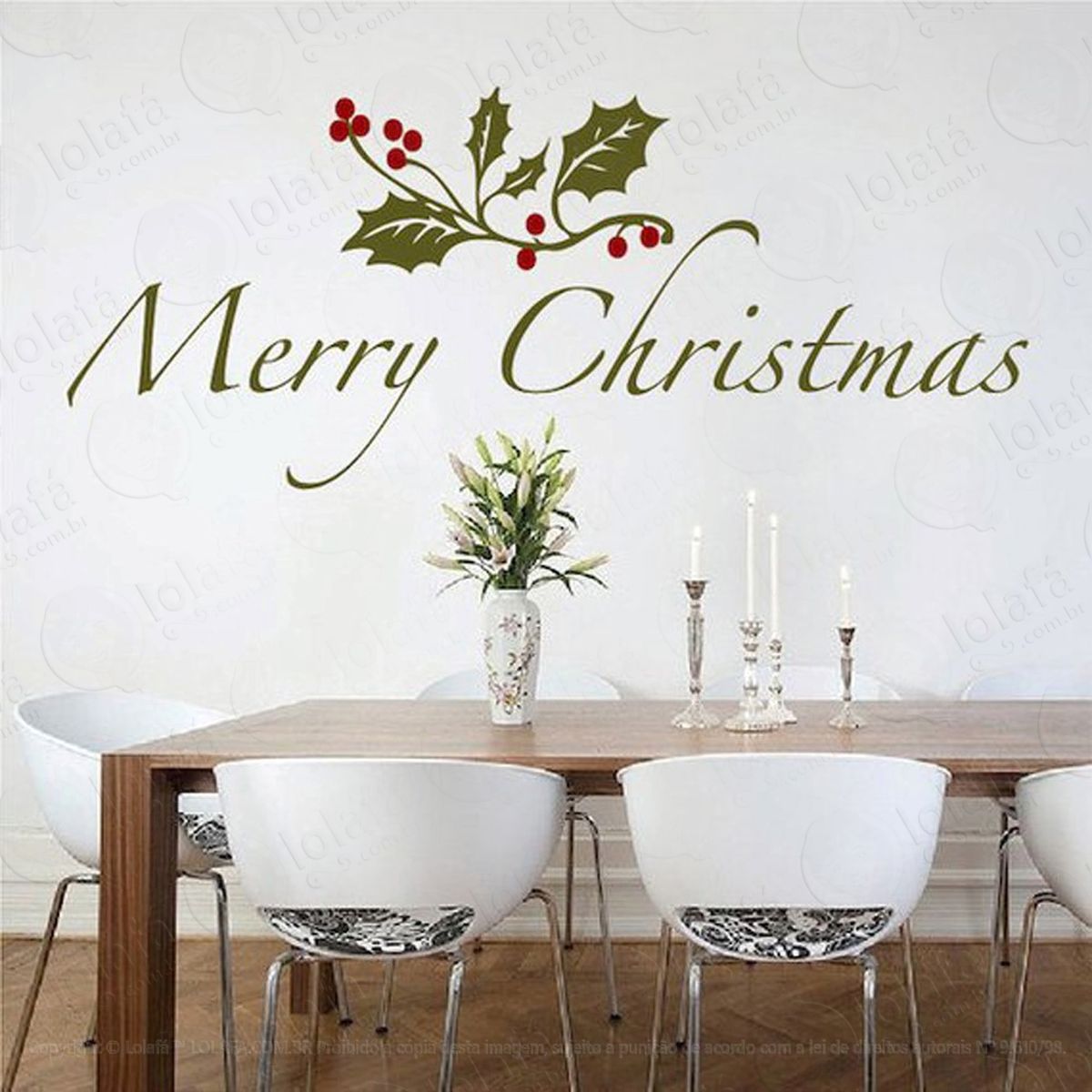 frase adesivos de natal mod:144