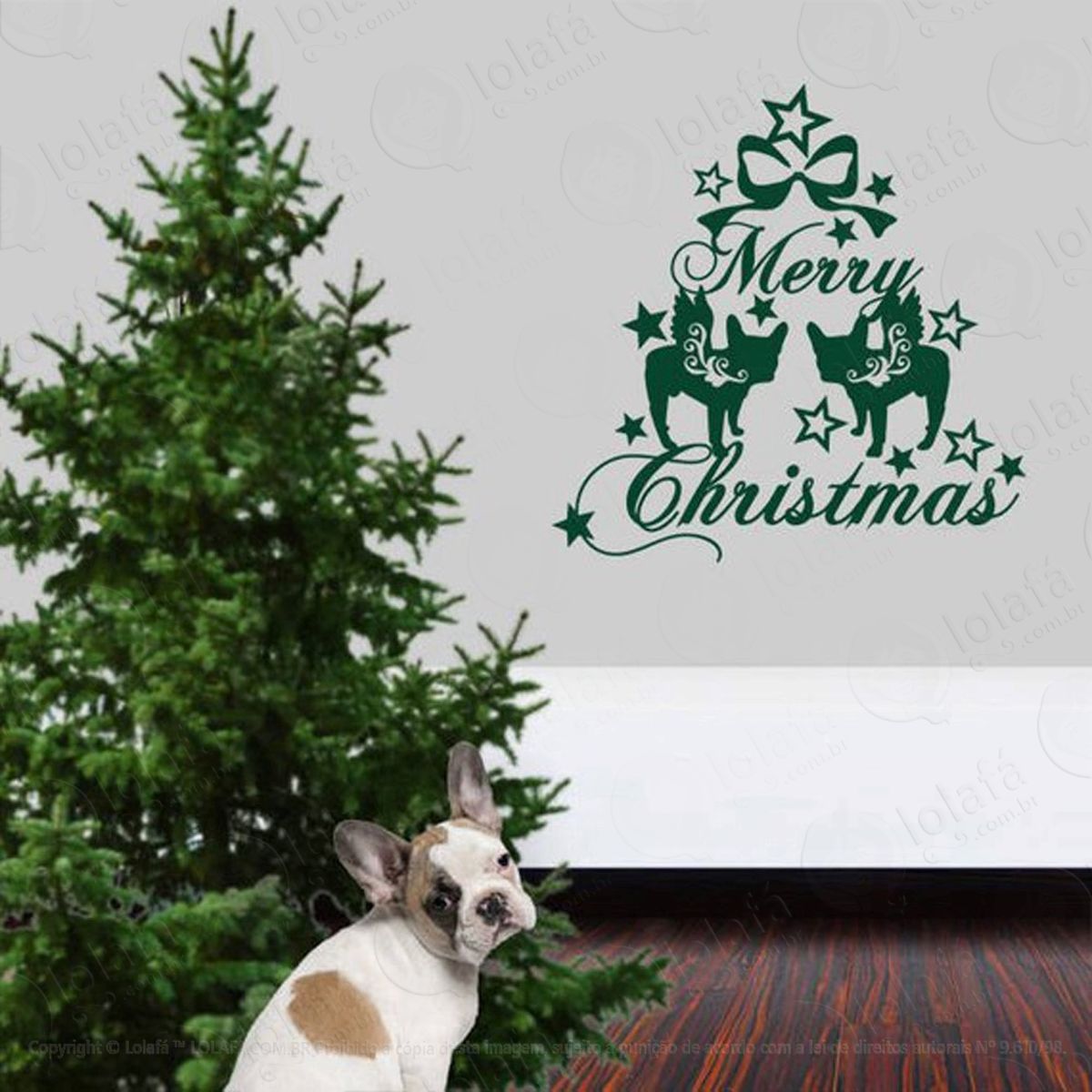 pets adesivos de natal mod:148