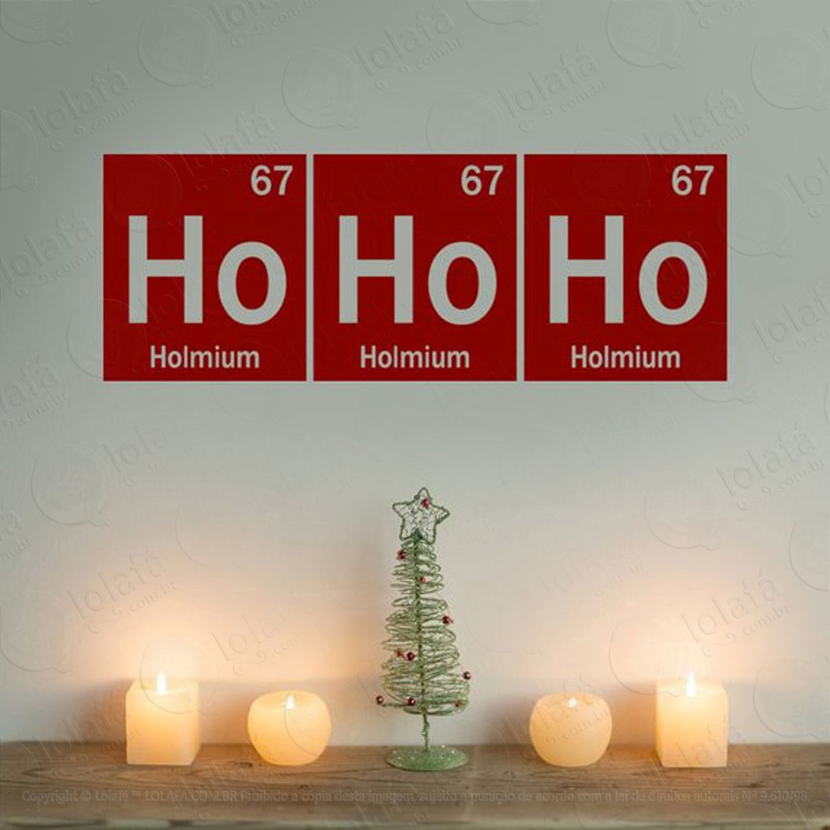 nerd adesivos de natal mod:158