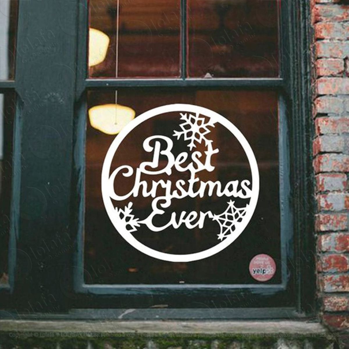 o melhor adesivos de natal mod:170