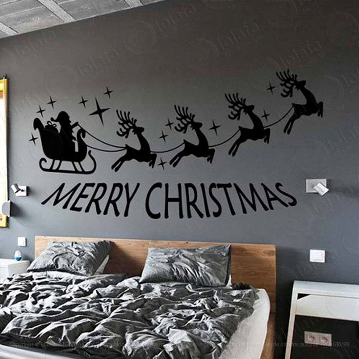 merry christmas adesivos de natal mod:171