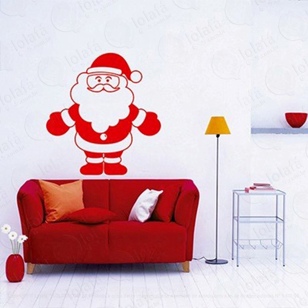 noel braços abertos adesivos de natal mod:174