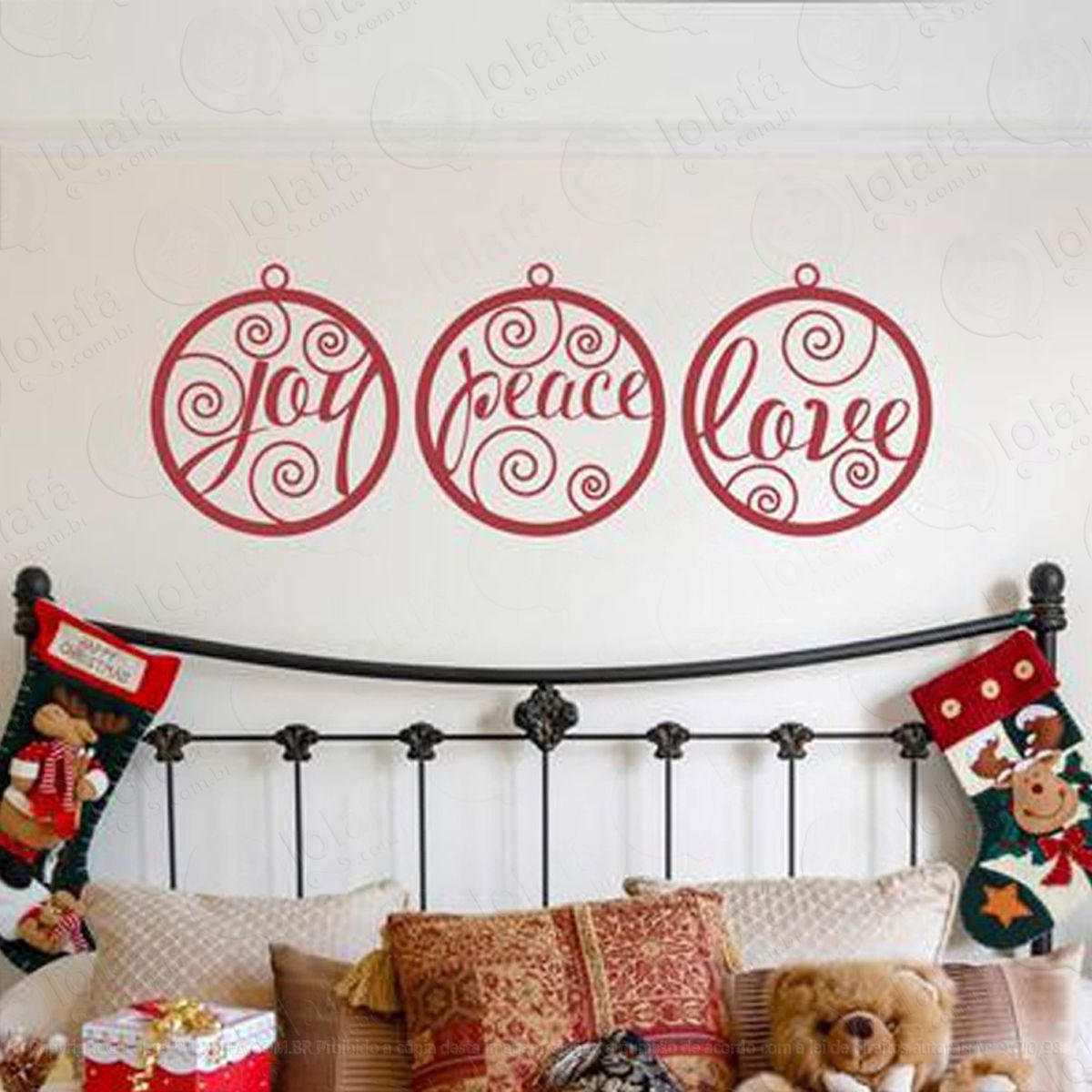 paz adesivos de natal mod:188
