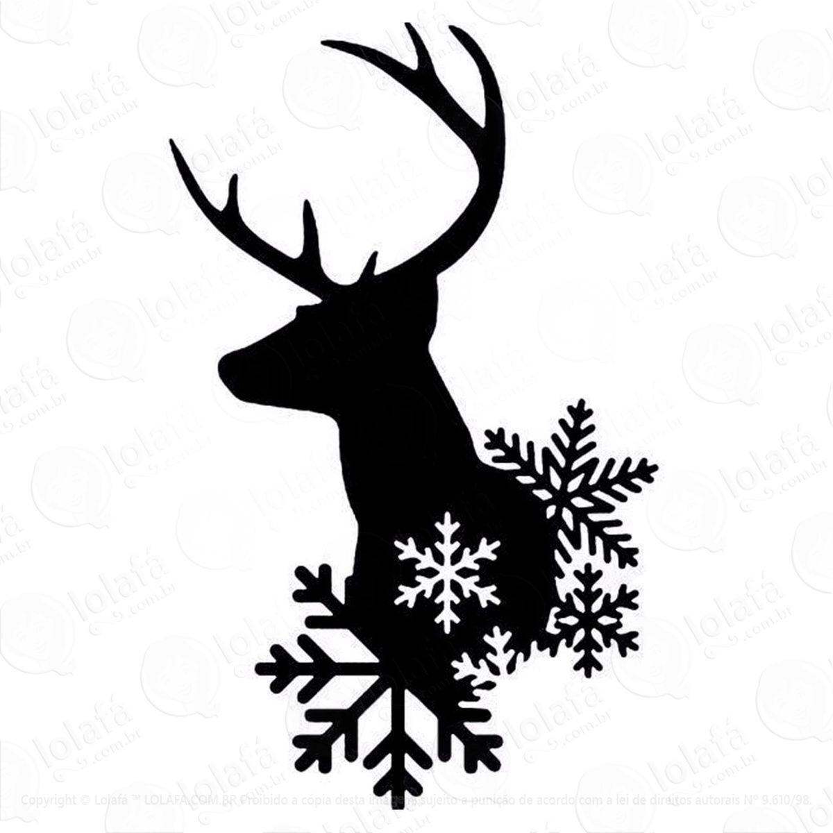 rena adesivos de natal mod:223