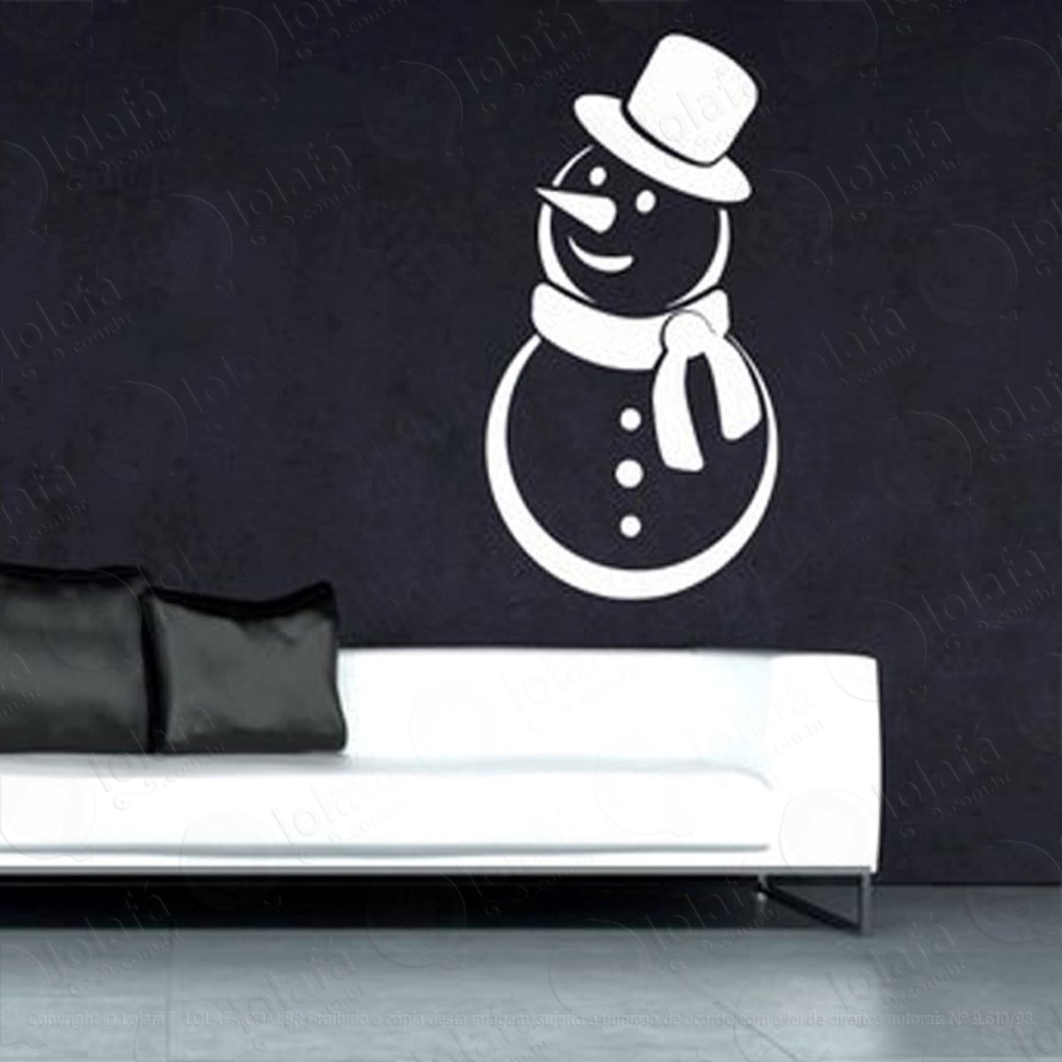 snowman adesivos de natal mod:250