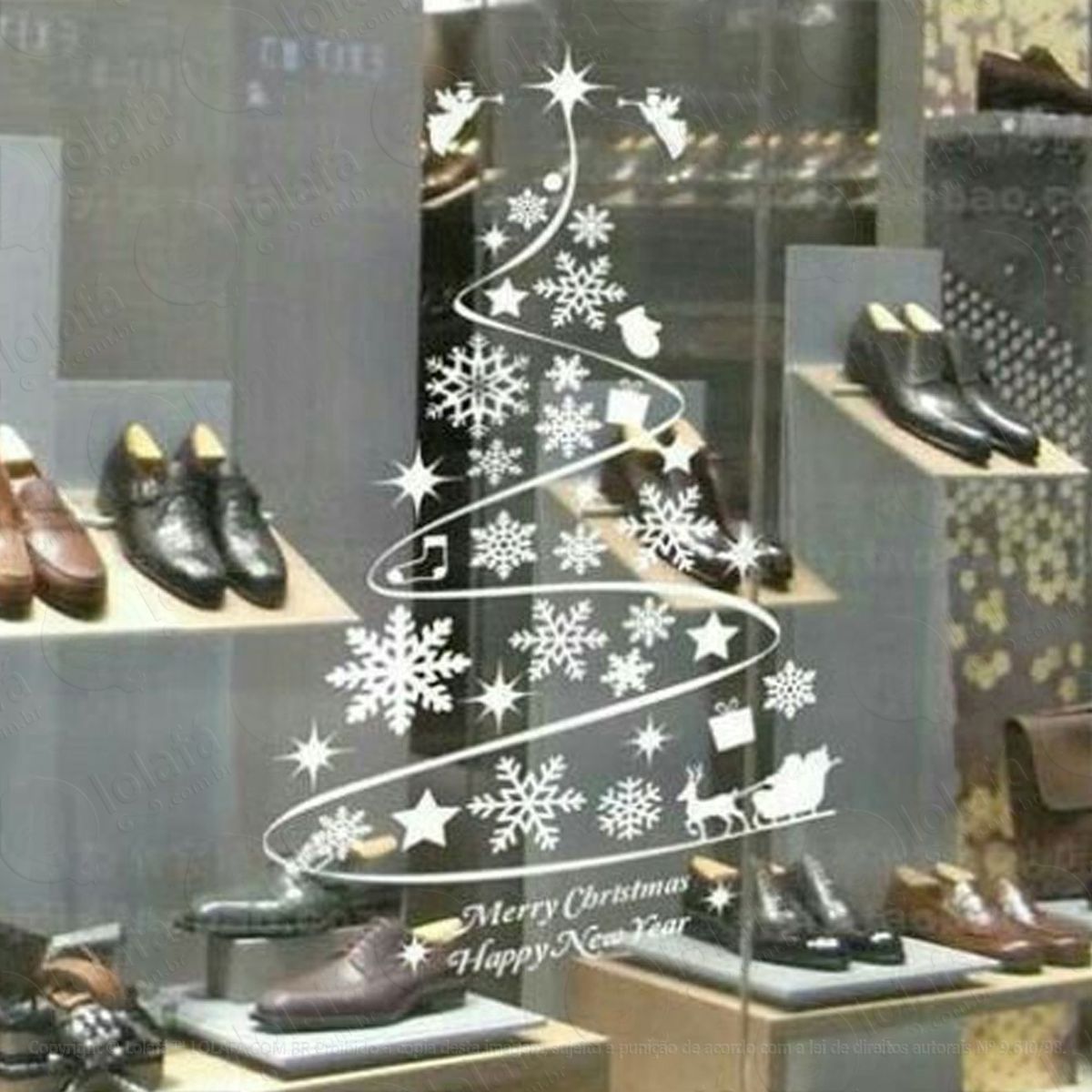 Árvore adesivos de natal mod:266