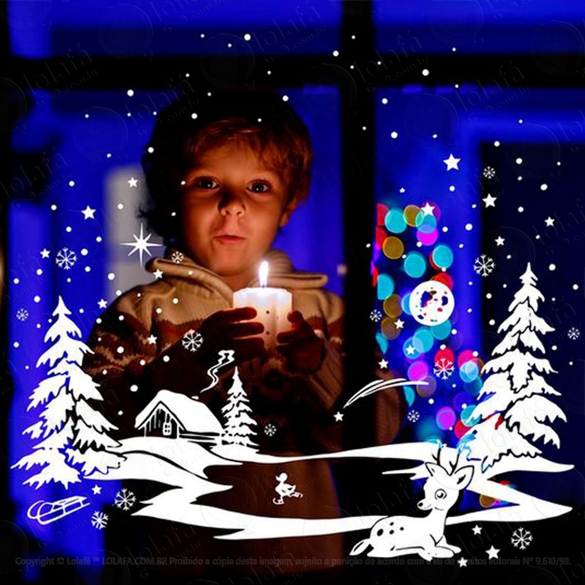 sonho adesivos de natal mod:308