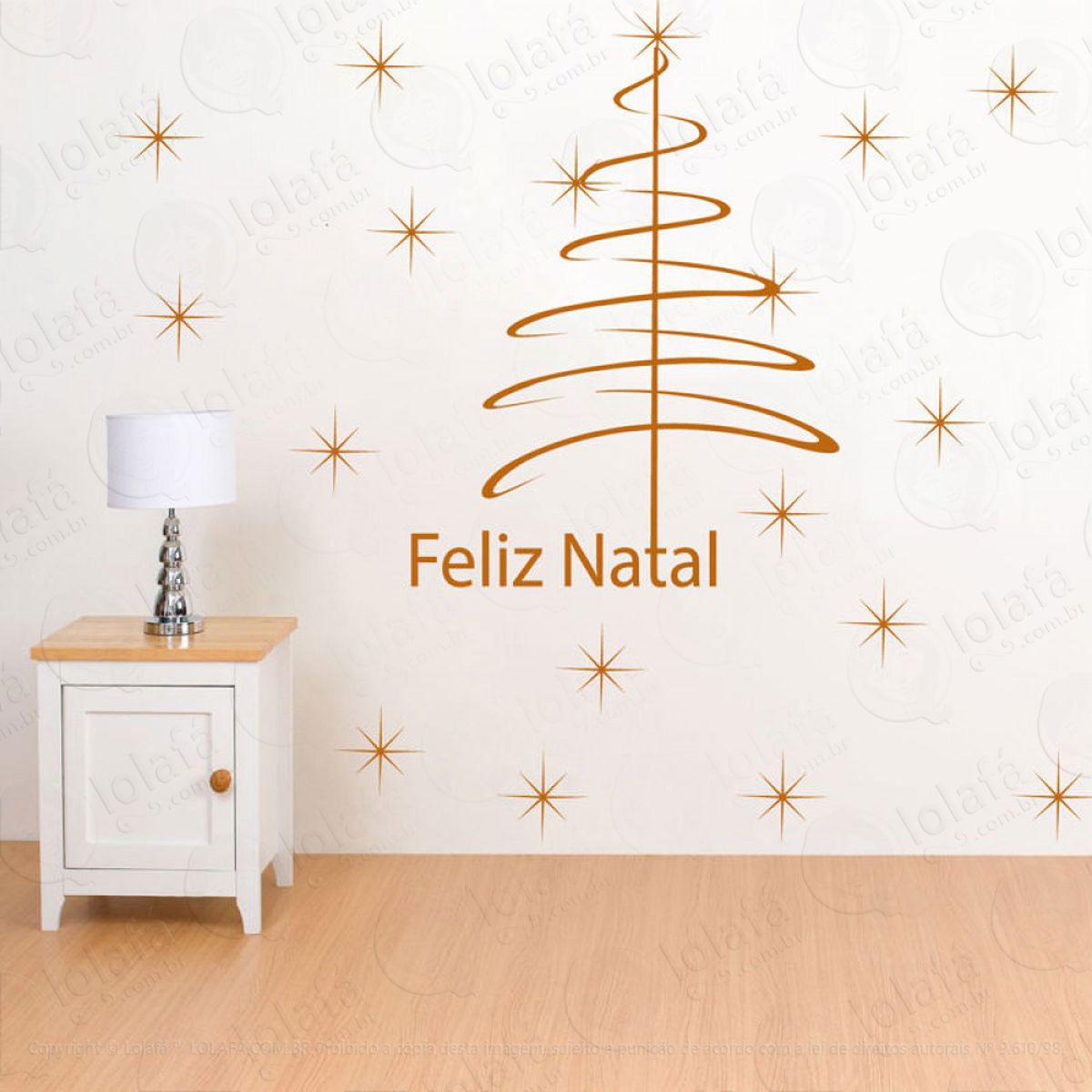 Árvore adesivos de natal mod:330