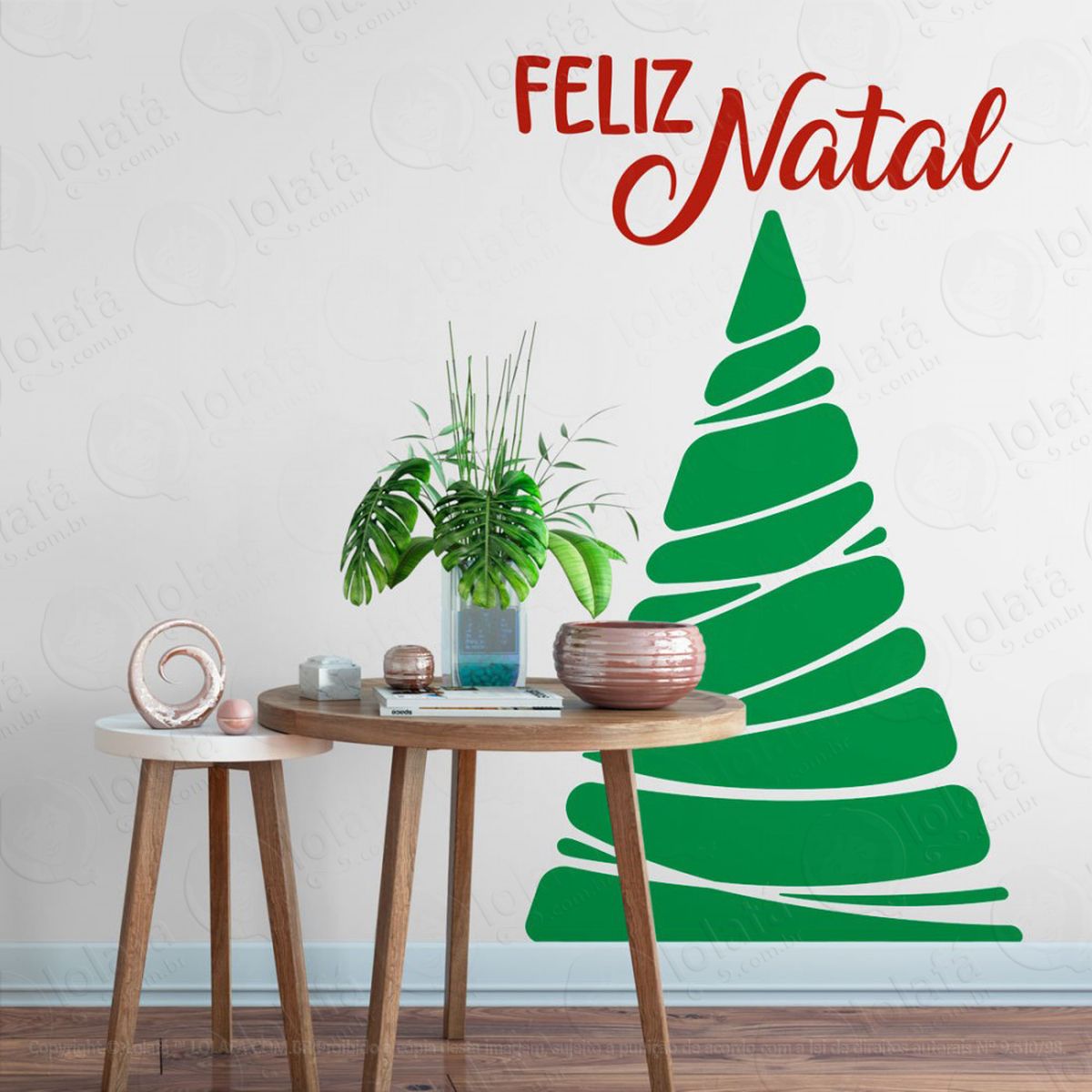 Árvore adesivos de natal mod:335