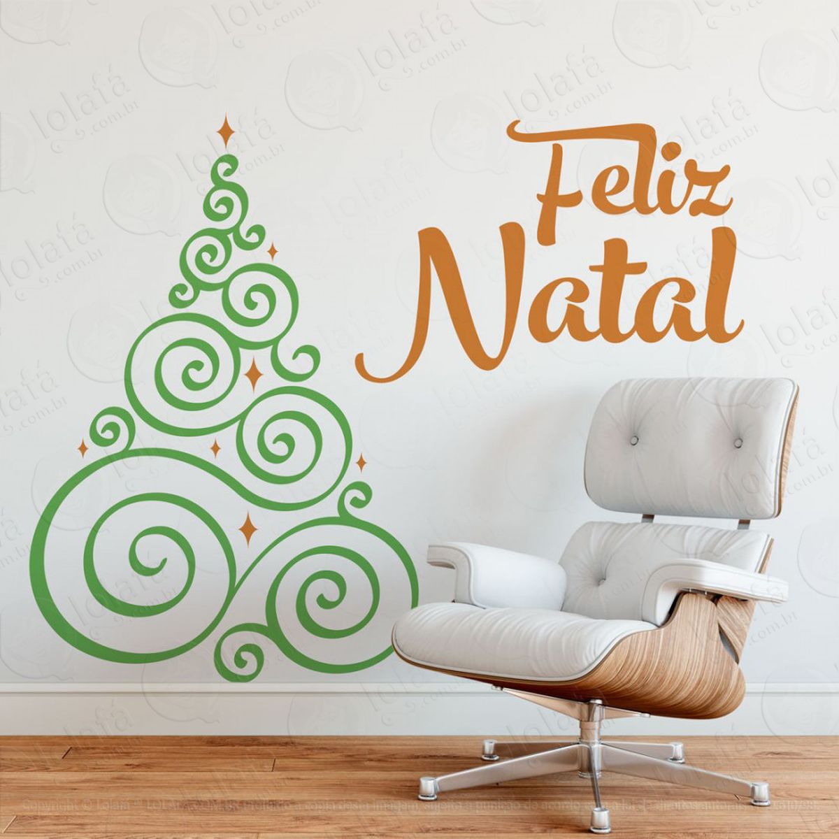 Árvore adesivos de natal mod:342