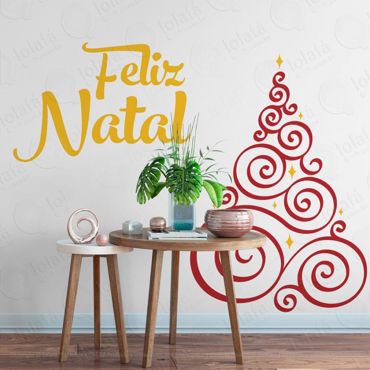 Árvore adesivos de natal mod:343