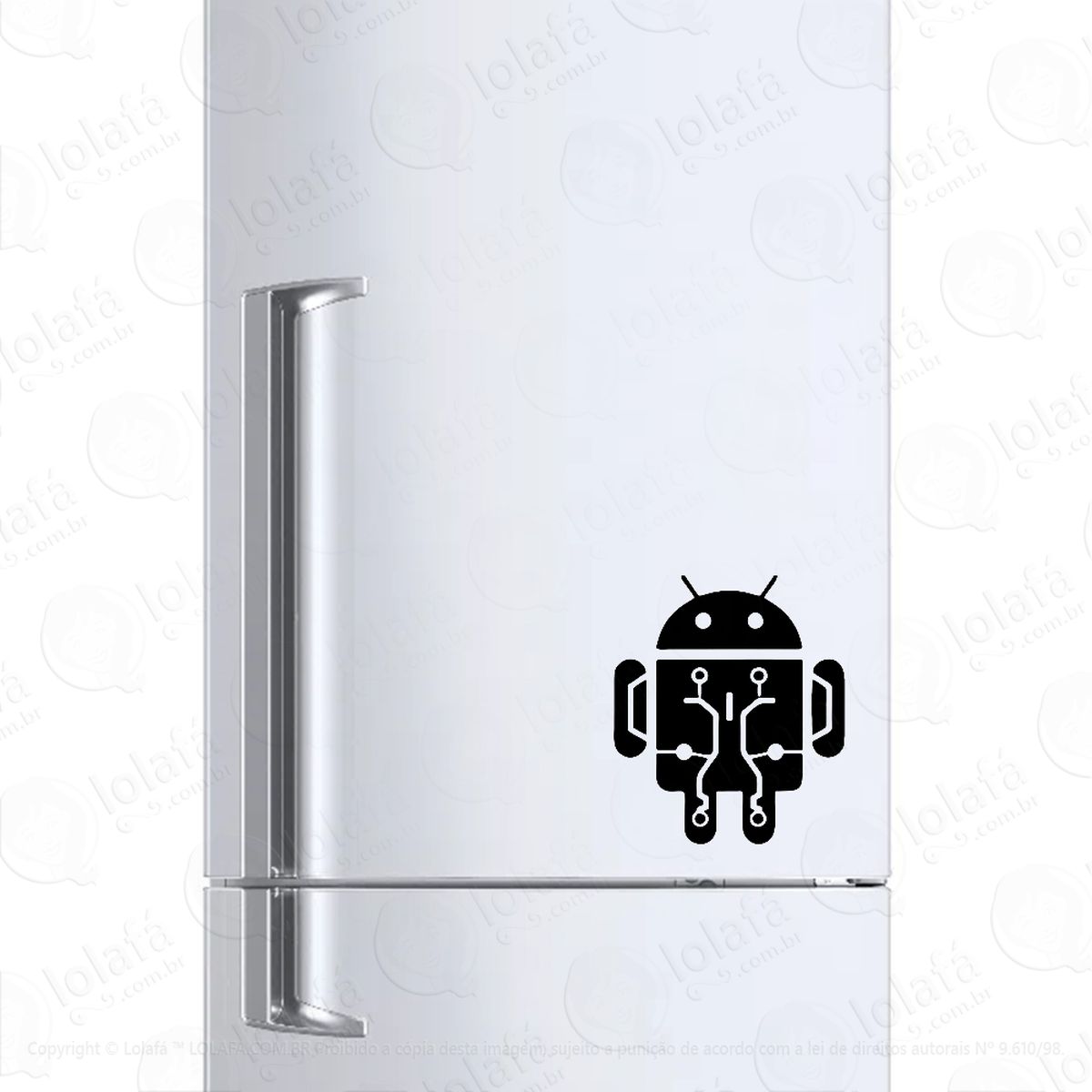 adesivo geladeira frigobar cervejeira programação android mod:212
