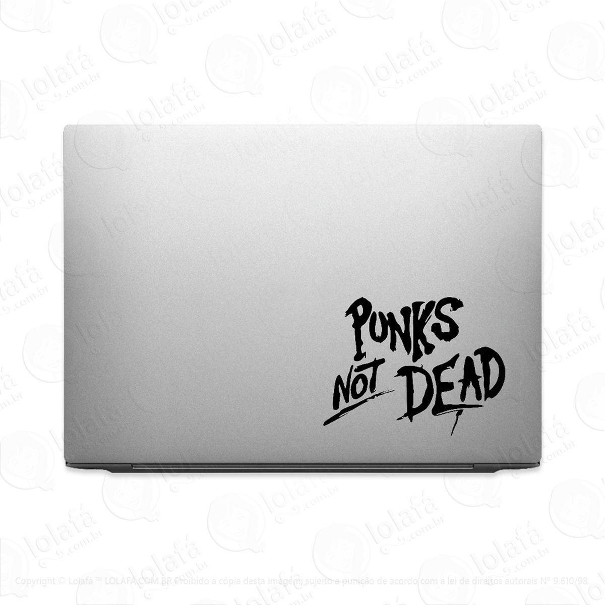 adesivo tablet notebook pc punks not dead mod:2187