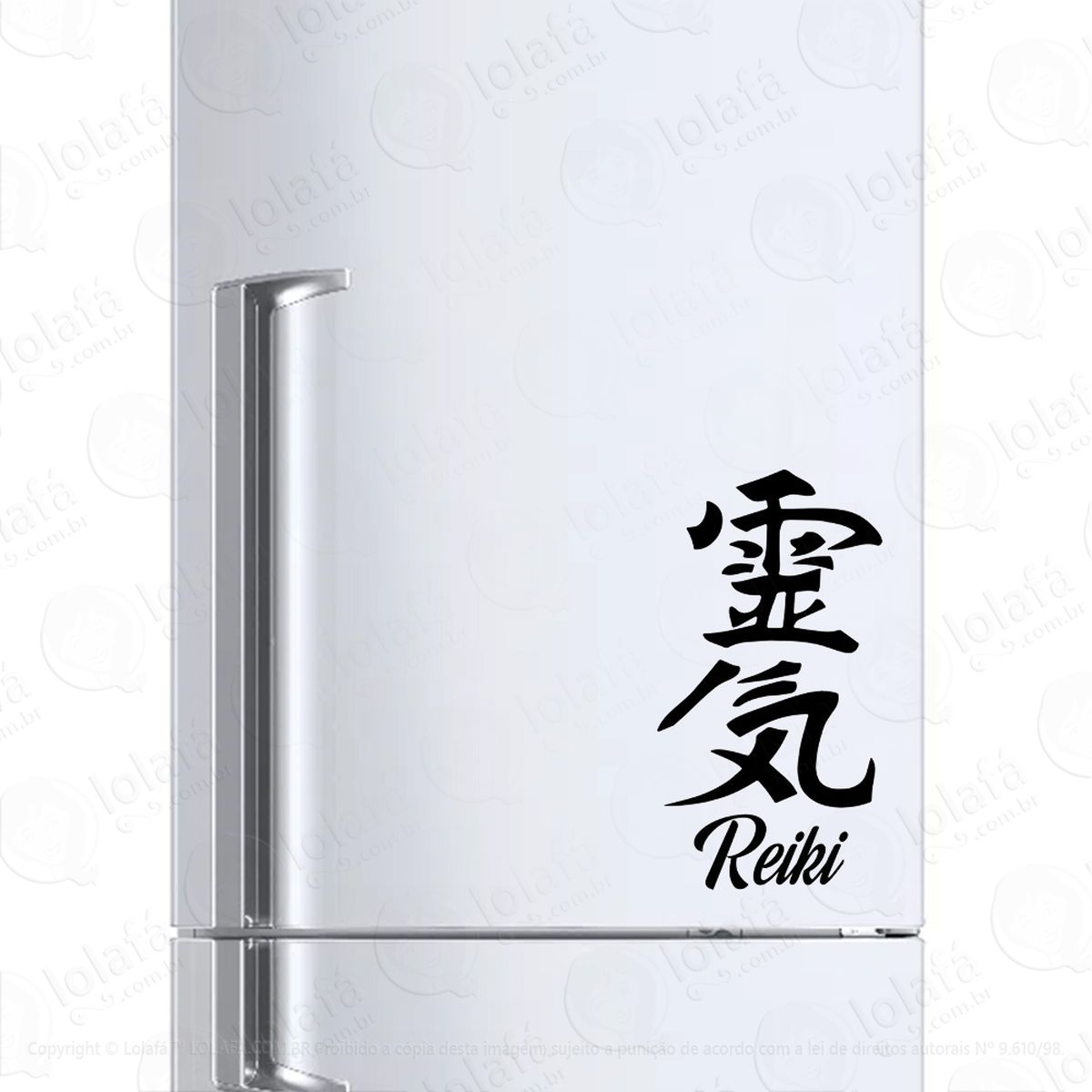 adesivo de geladeira reiki mod:6533