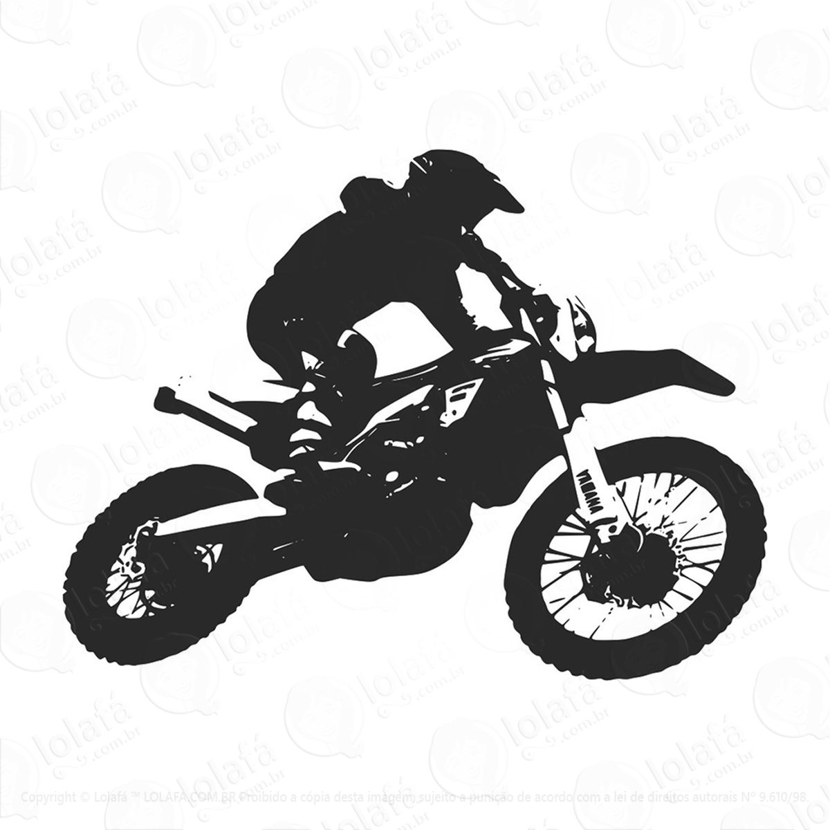 adesivo esporte moto radical 58x78cm mod:28