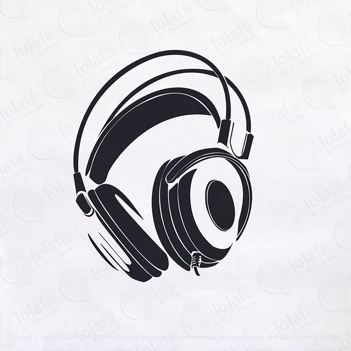 adesivo fone de ouvido 48x60cm mod:190